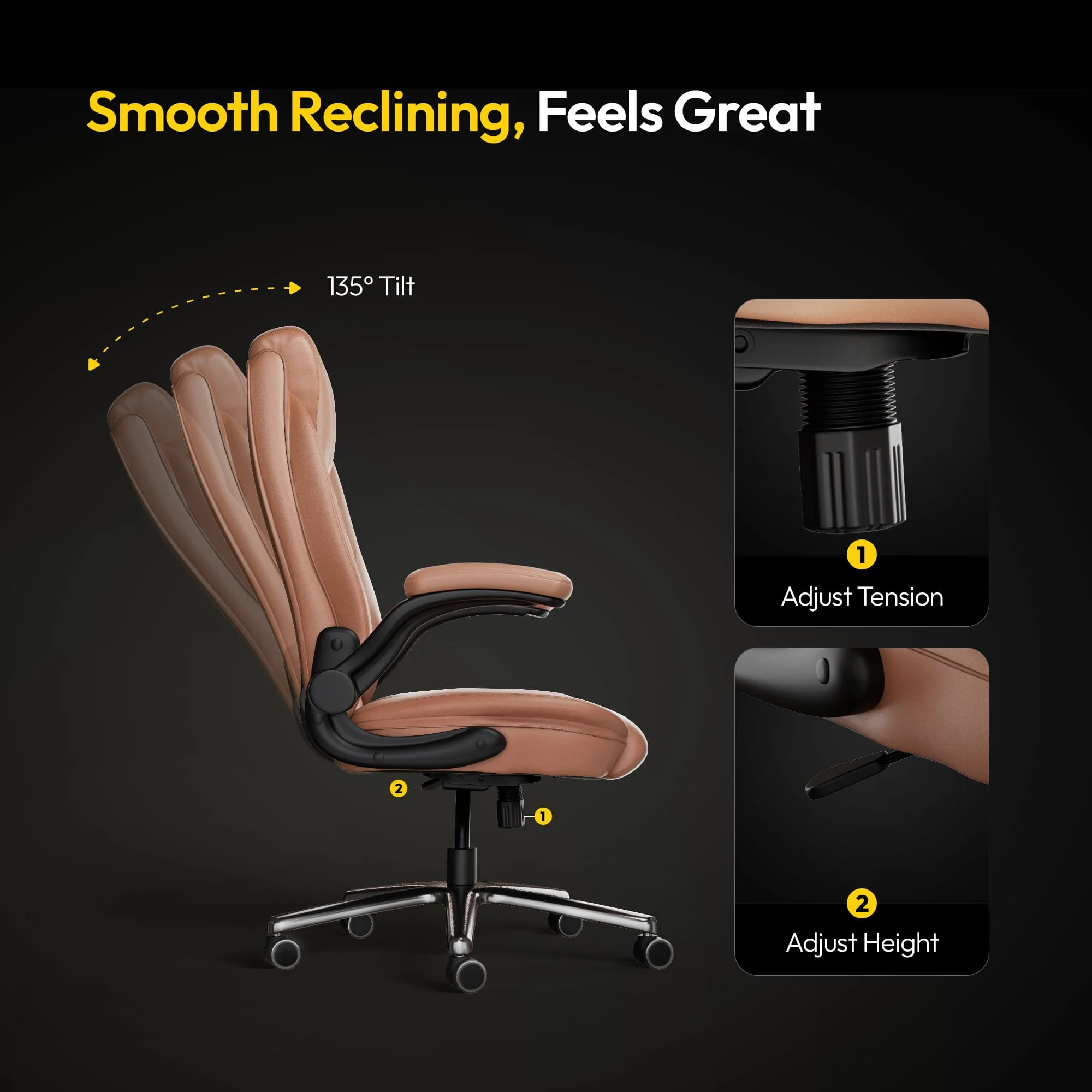 Frido 3D Posture Plus Ergonomic Chair - Image 19
