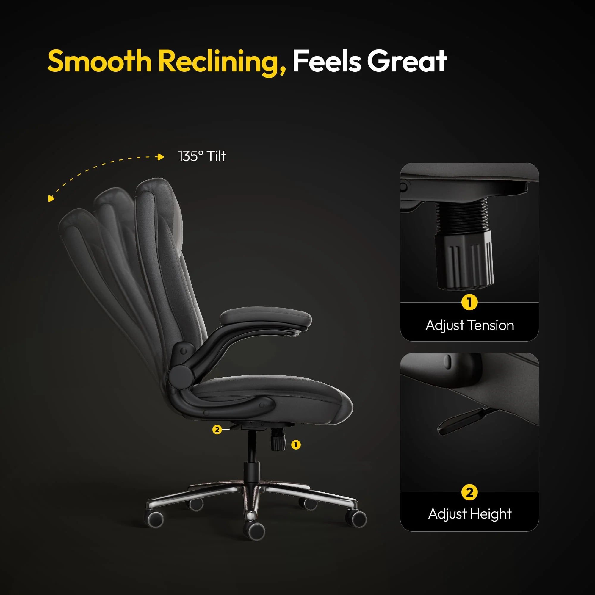 Frido 3D Posture Plus Ergonomic Chair - Image 4