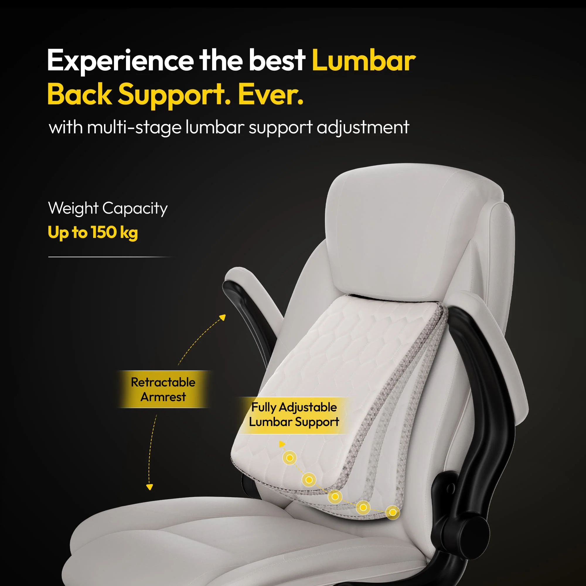 Frido 3D Posture Plus Ergonomic Chair - Image 7