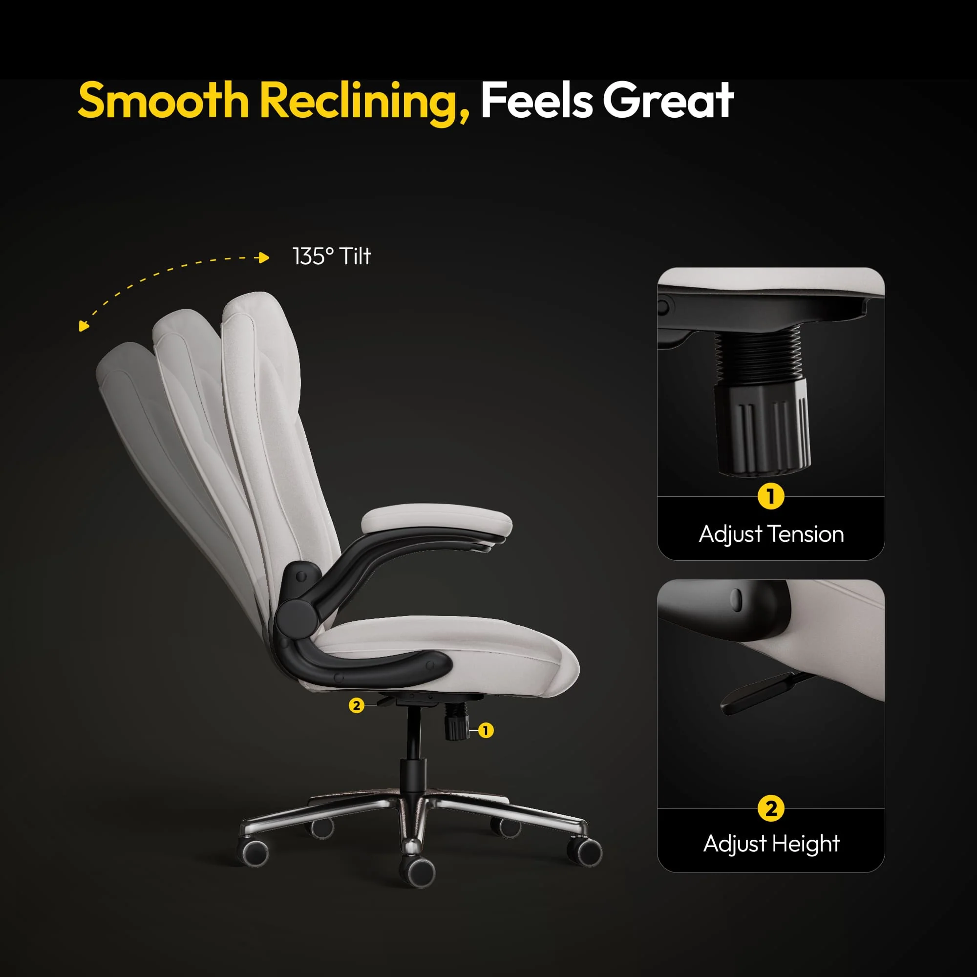 Frido 3D Posture Plus Ergonomic Chair - Image 9