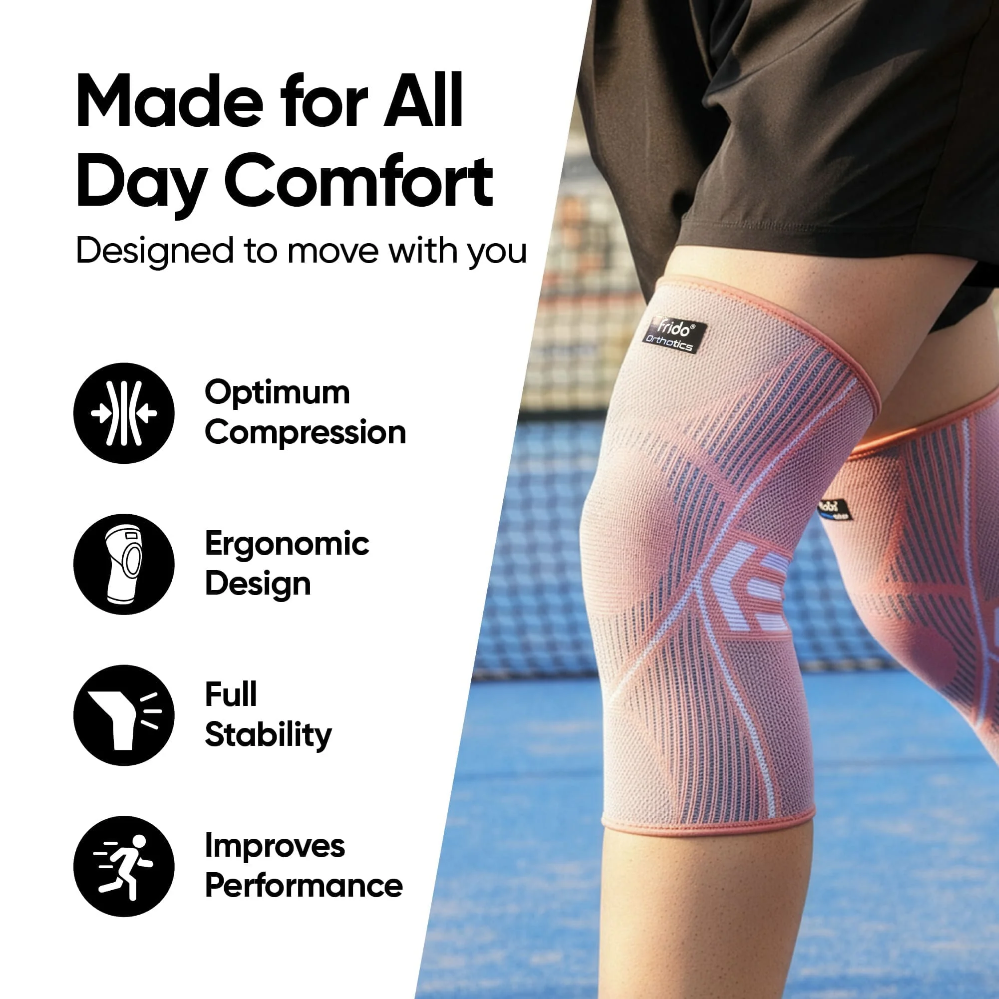 Frido Active Knee Cap Support - Image 32