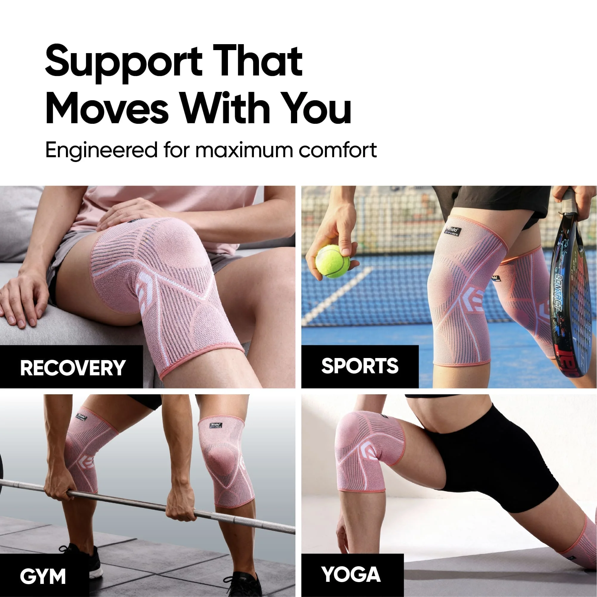 Frido Active Knee Cap Support - Image 34