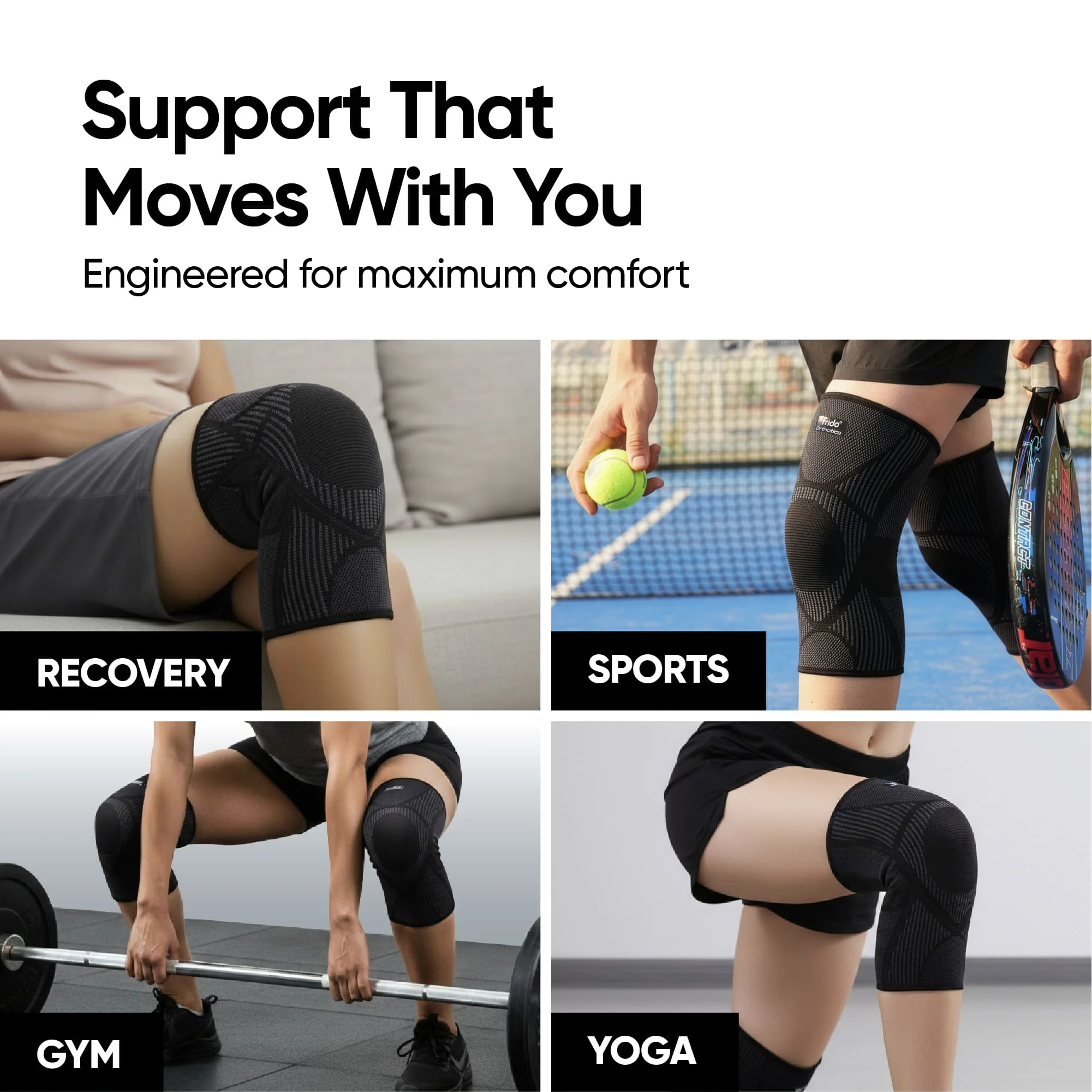 Frido Active Knee Cap Support - Image 41