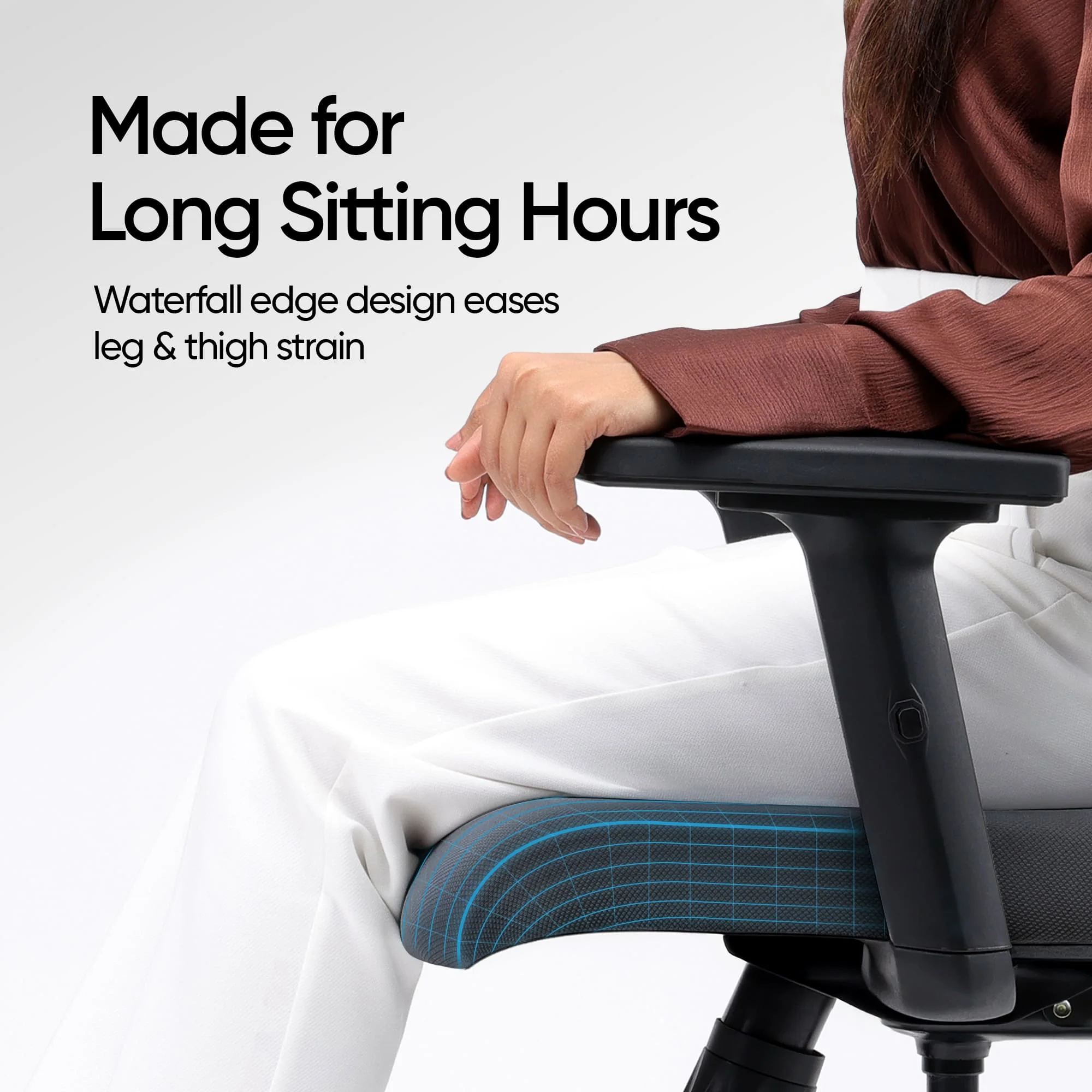 Frido AeroMesh Classic Ergo Chair - With Headrest - Image 15