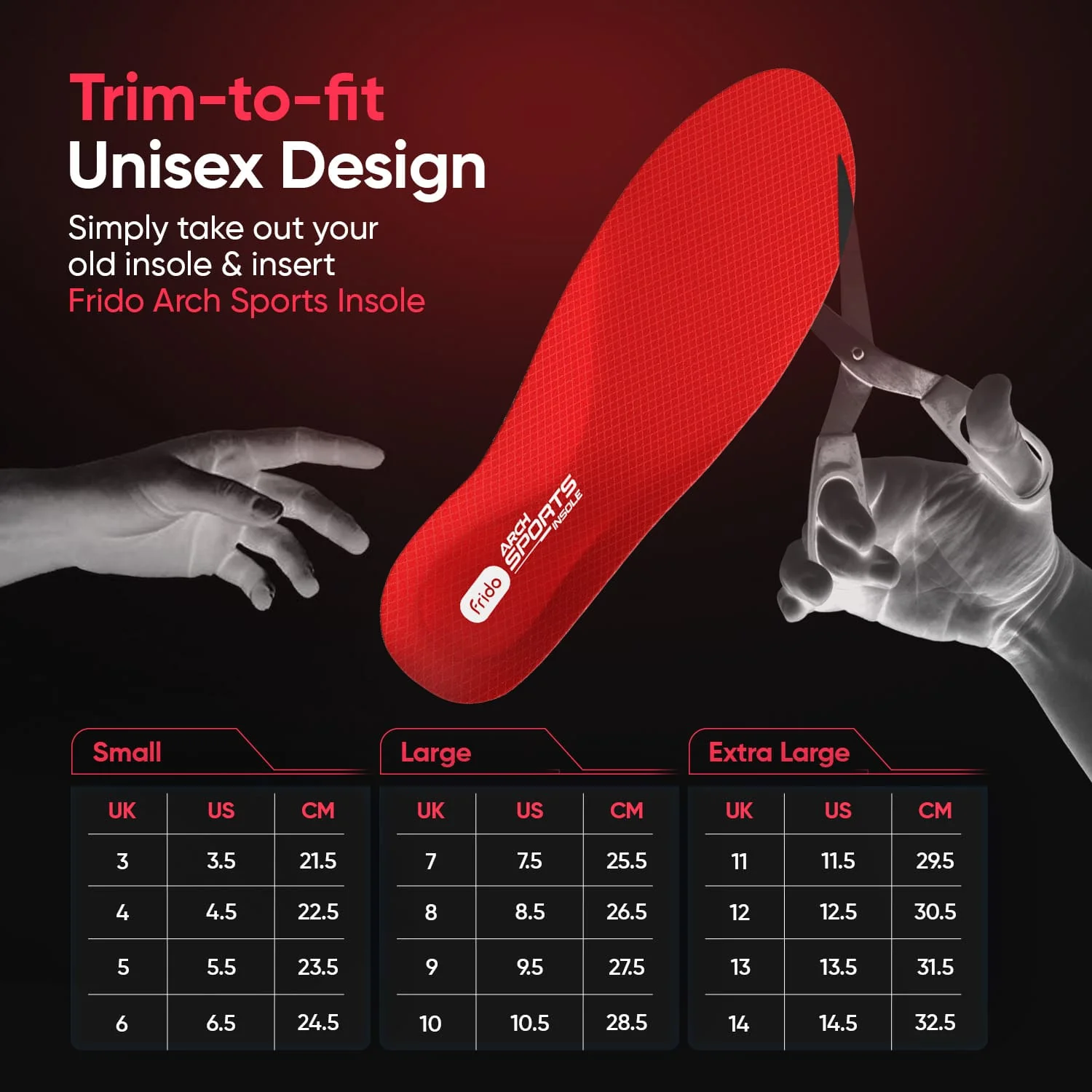 Frido Arch Sports Insole - Image 10