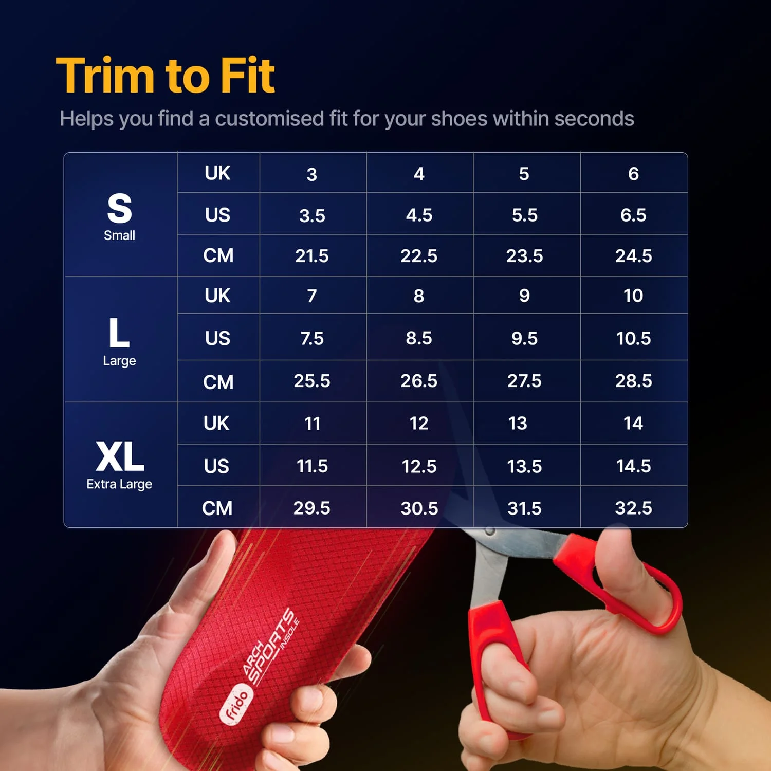 Frido Arch Sports Insole - Image 8