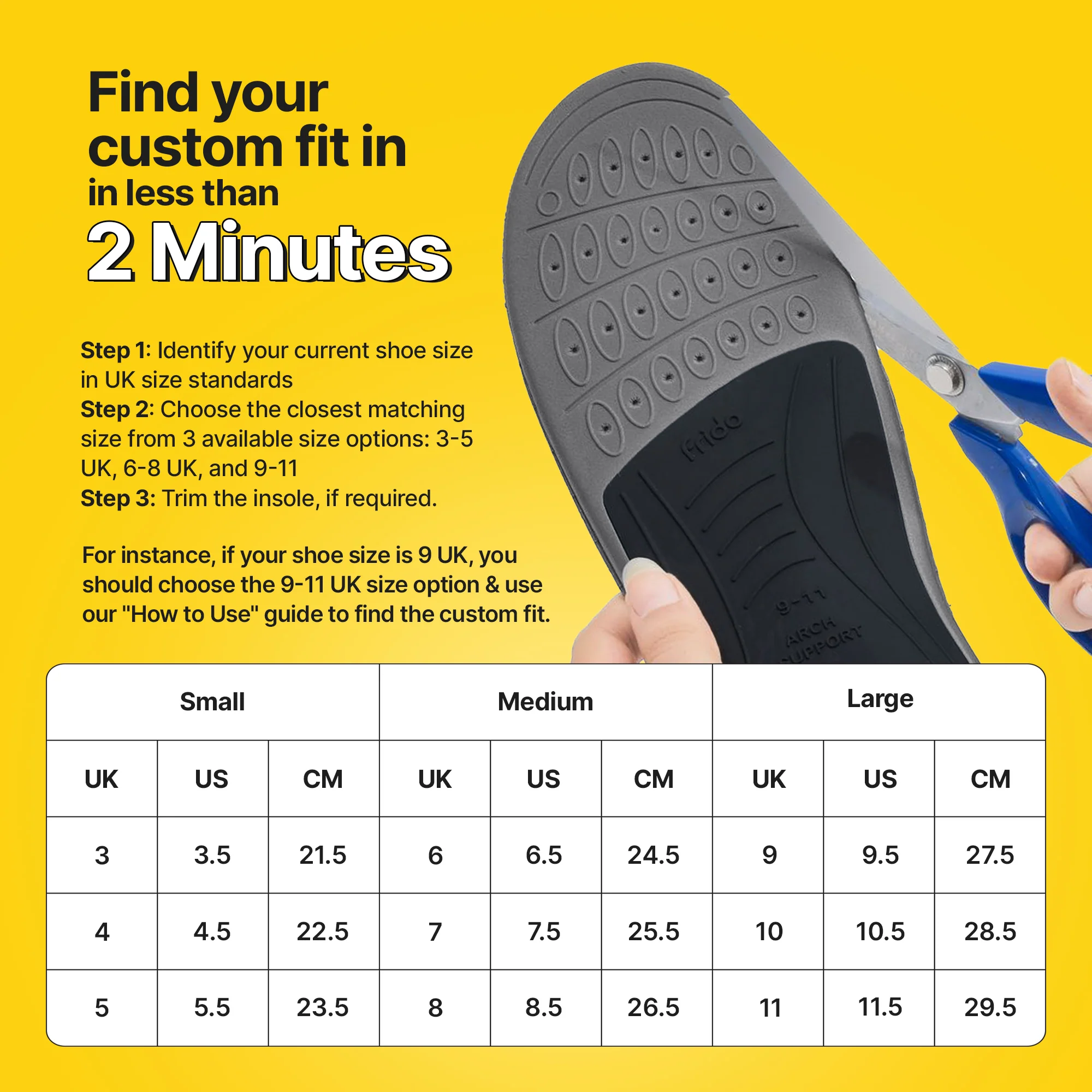 Frido Arch Support Insoles - Image 5