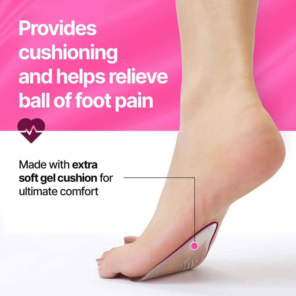 Frido Ouch Free High Heels Ball of Foot Cushions - Image 4