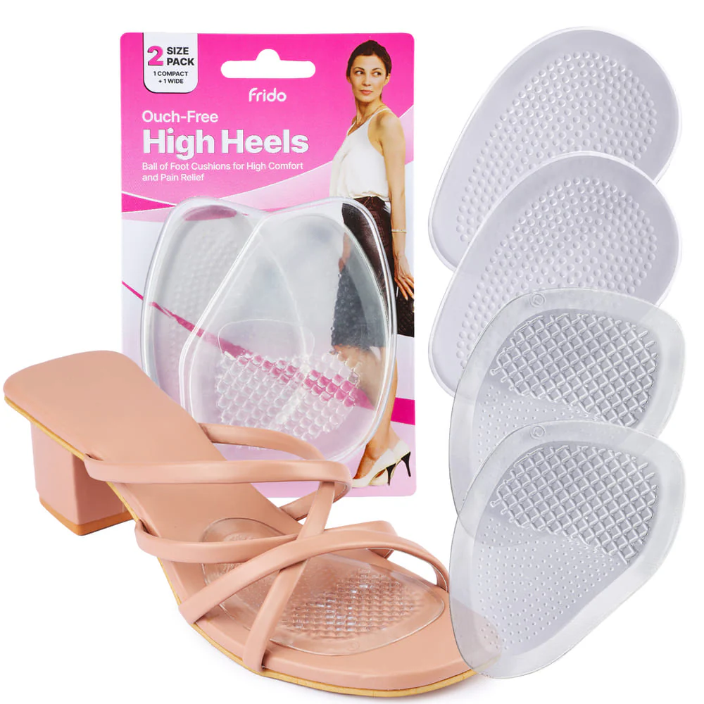 Frido Ouch Free High Heels Ball of Foot Cushions - Image 7