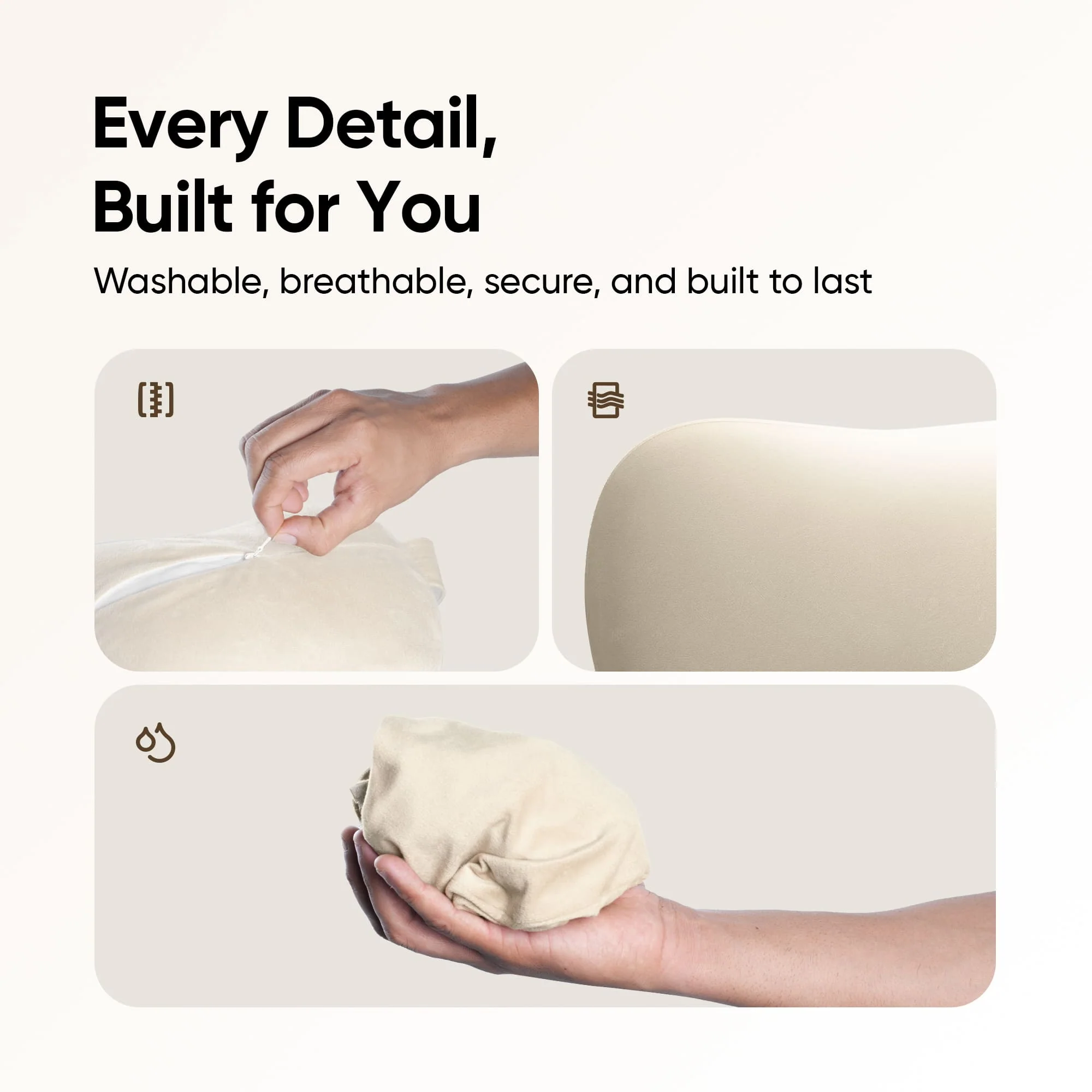 Frido Car Neck Rest Mini Pillow - Image 13