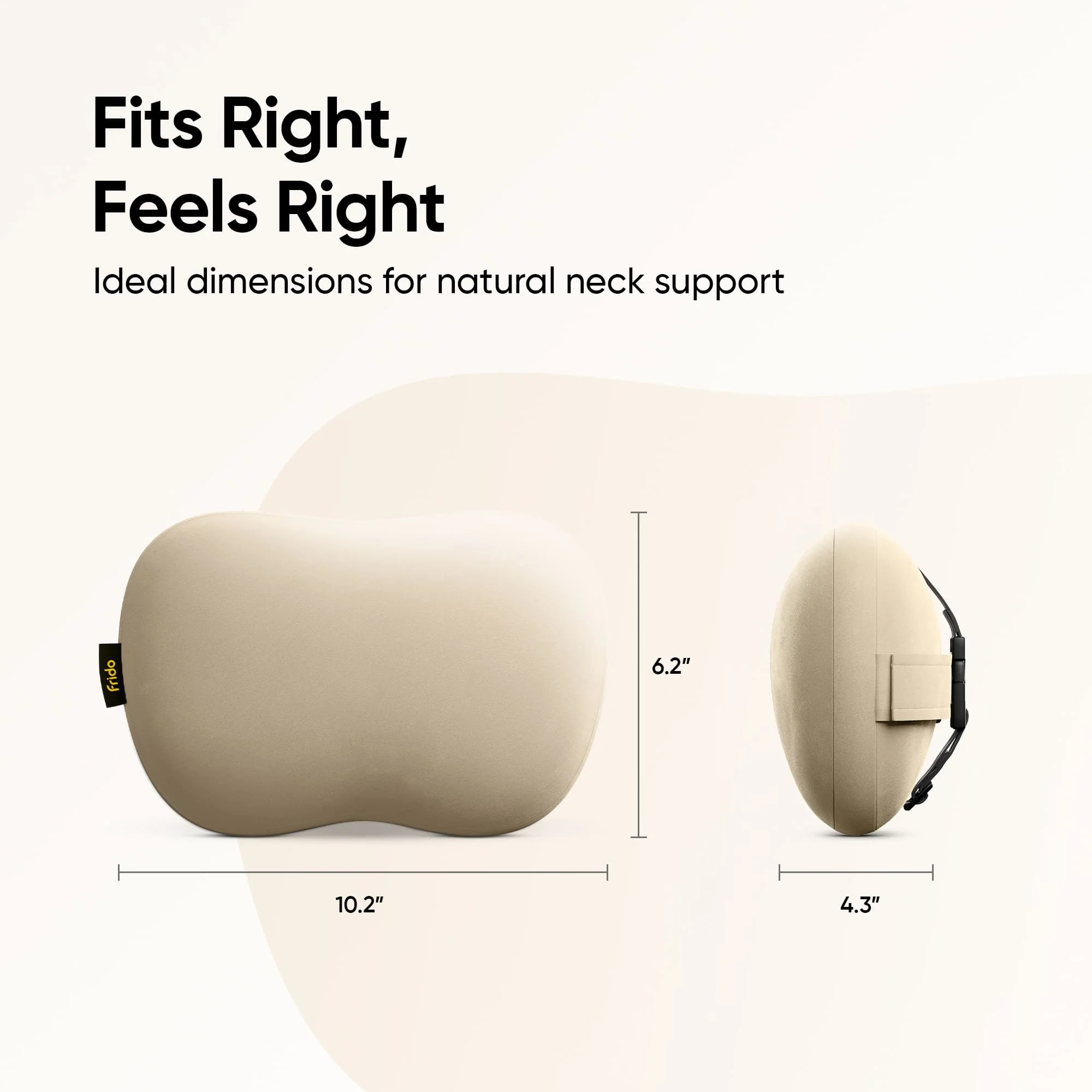 Frido Car Neck Rest Mini Pillow - Image 15