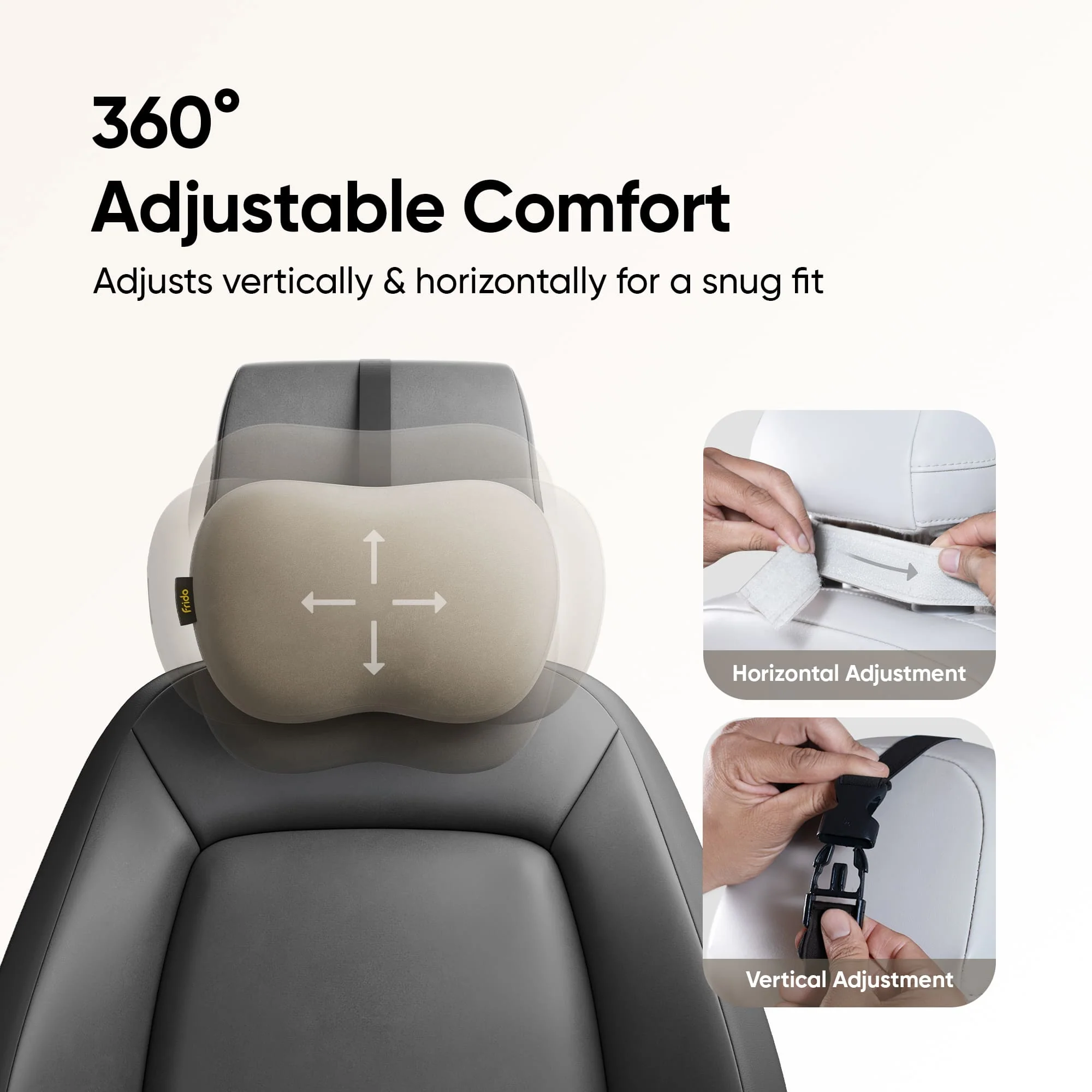 Frido Car Neck Rest Mini Pillow - Image 16