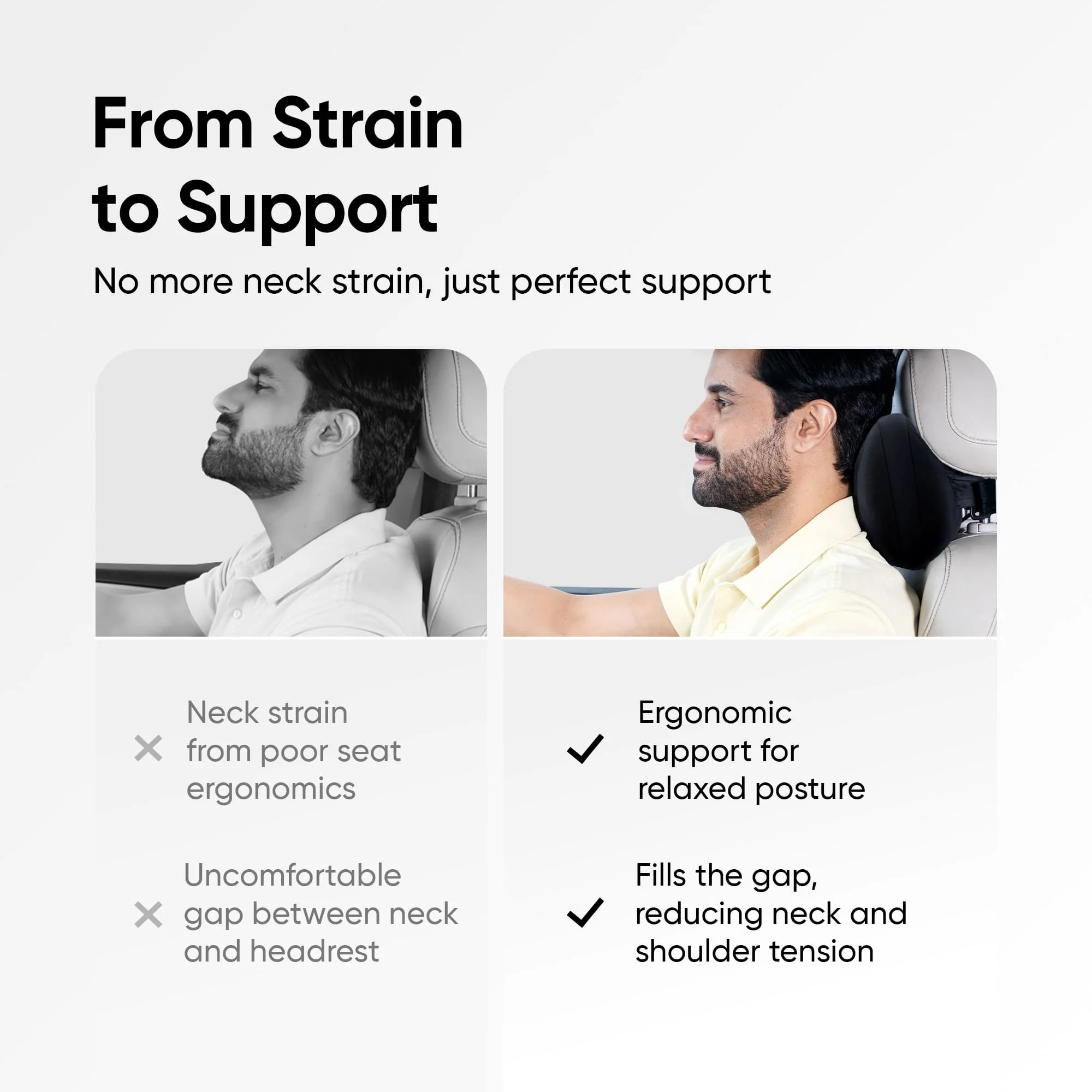 Frido Car Neck Rest Mini Pillow - Image 3