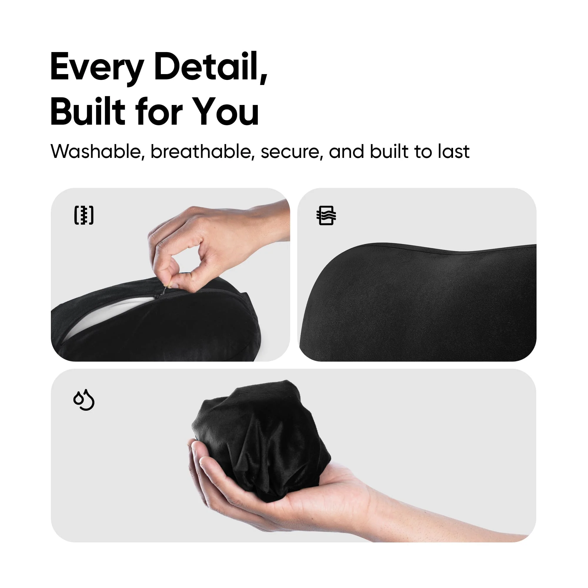 Frido Car Neck Rest Mini Pillow - Image 5