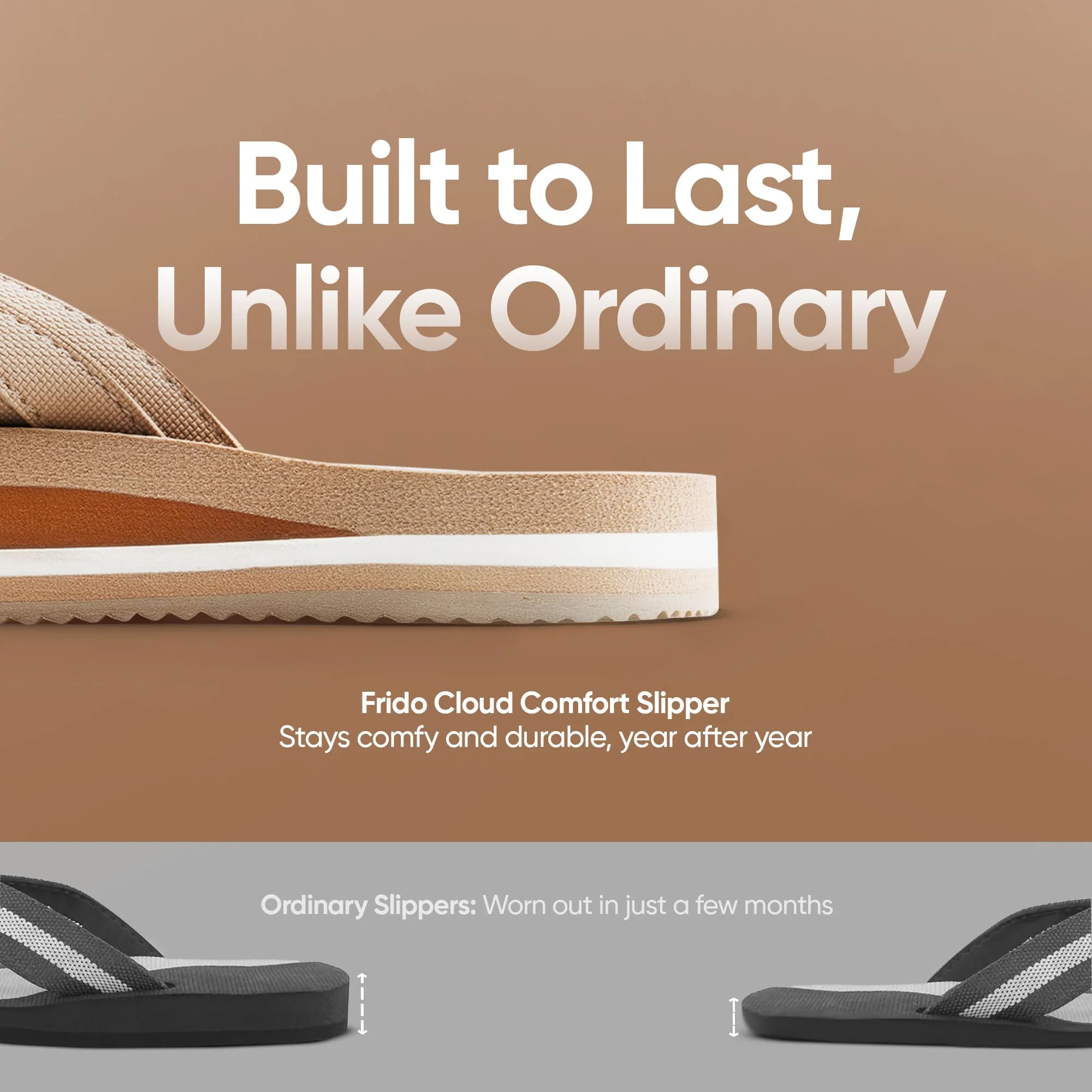 Frido Cloud Comfort Arch Support Slippers - Image 10