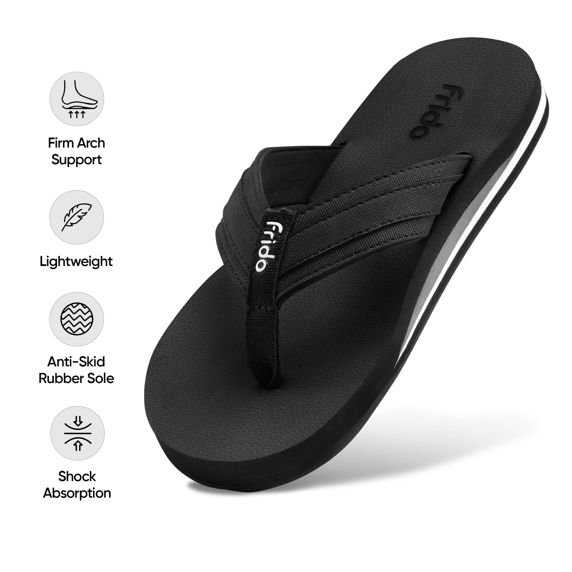 Frido Cloud Comfort Arch Support Slippers - Image 28