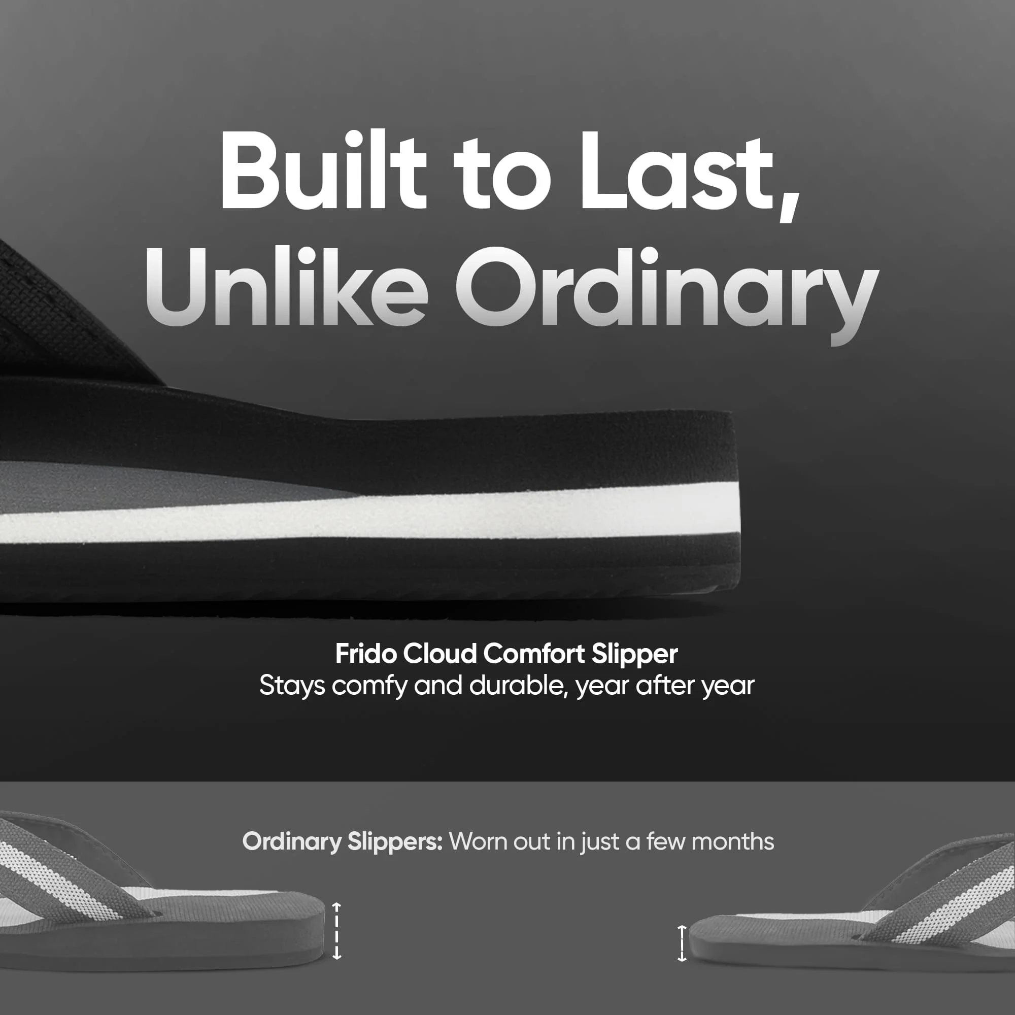 Frido Cloud Comfort Arch Support Slippers - Image 32