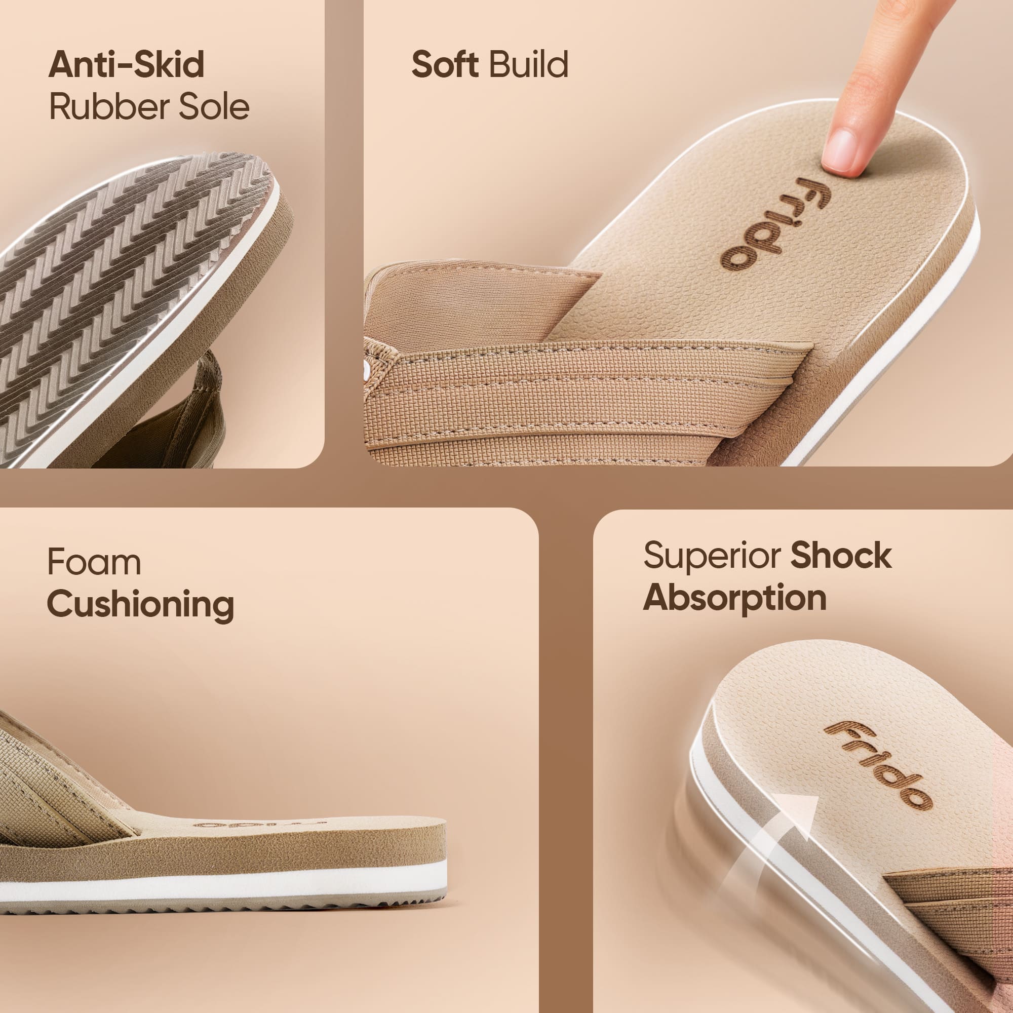 Frido Cloud Comfort Arch Support Slippers - Image 7