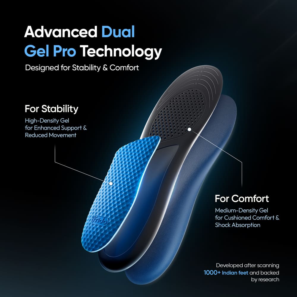 Frido Dual Gel Pro Insoles - Image 4