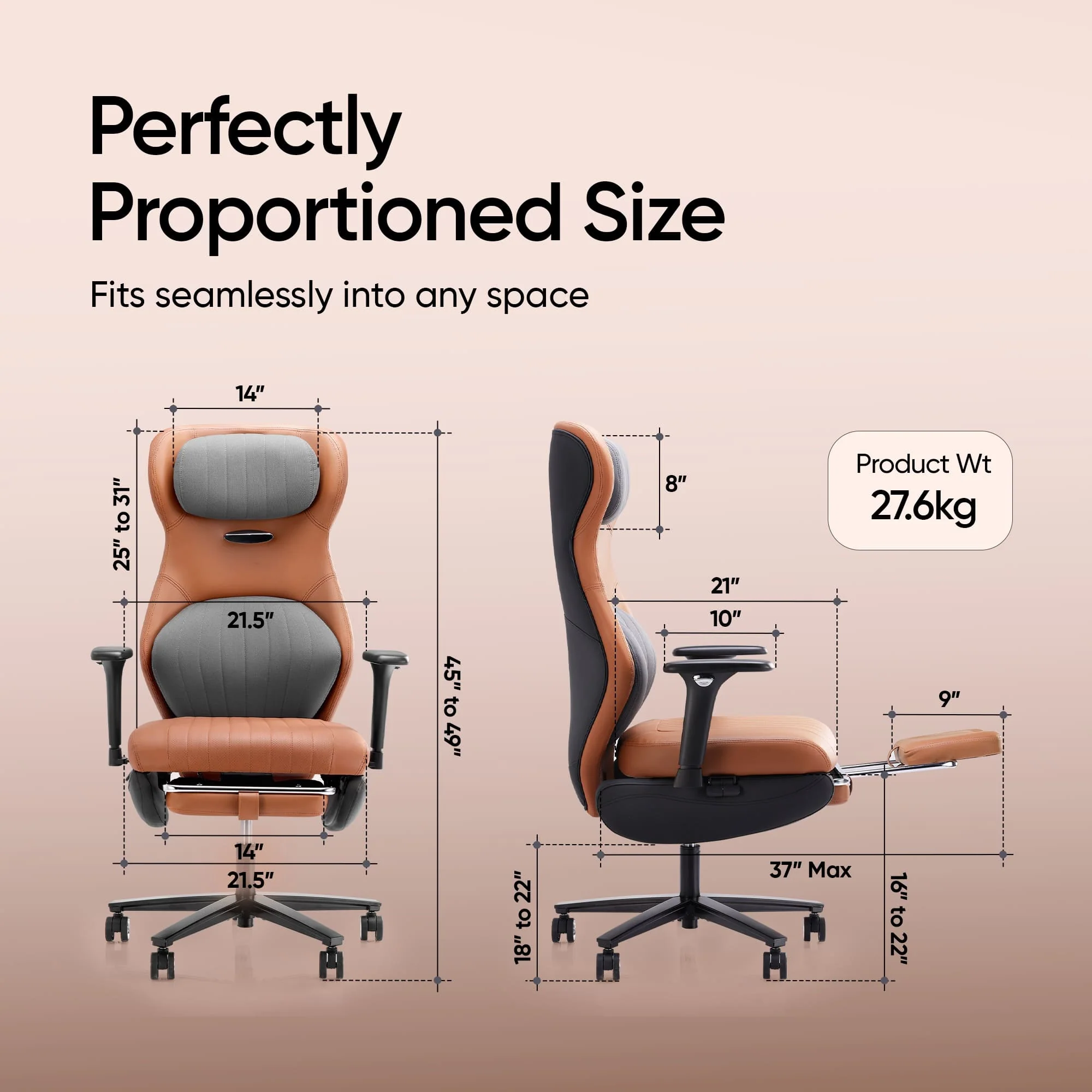 Frido ErgoLuxe Executive Chair - Image 11