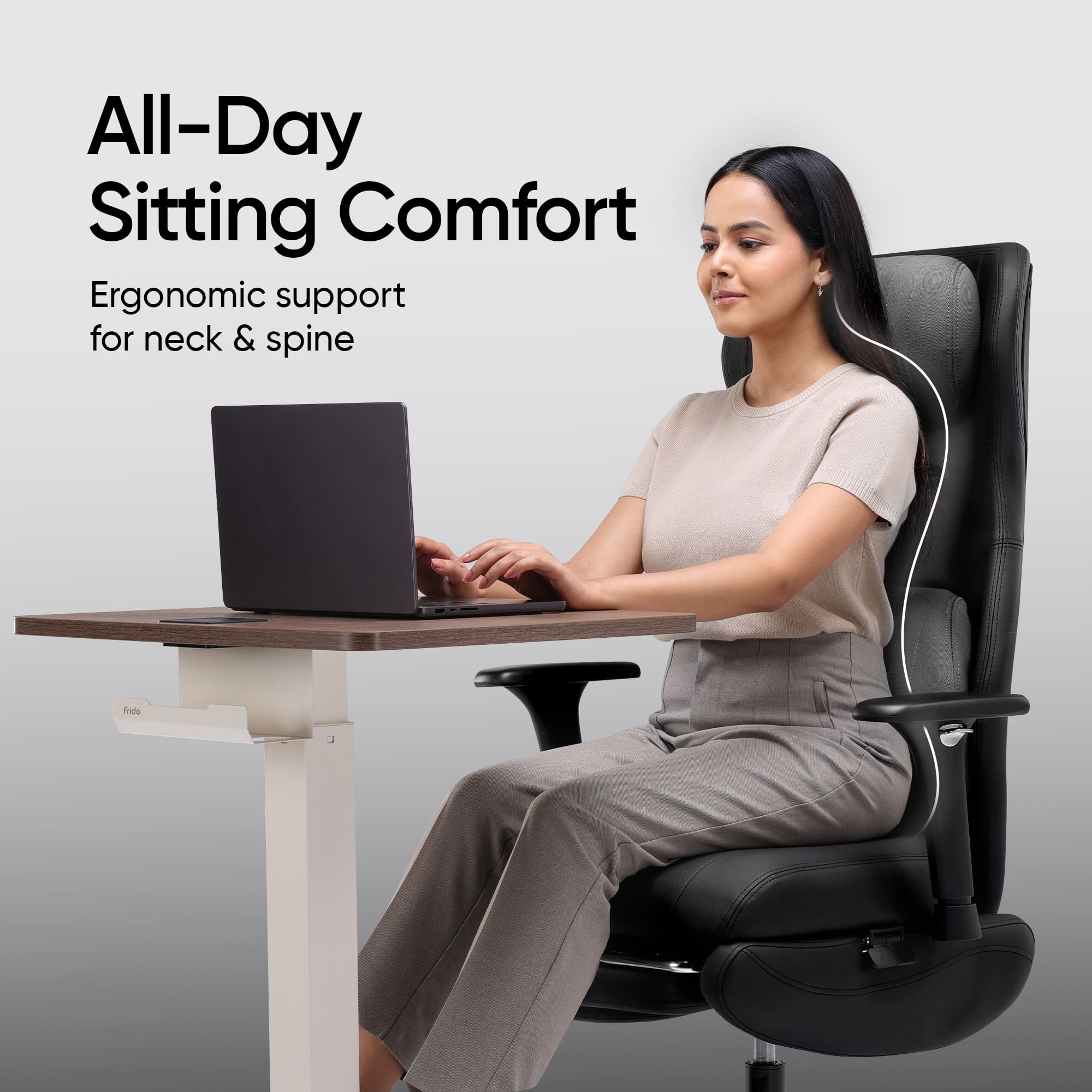 Frido ErgoLuxe Executive Chair - Image 17