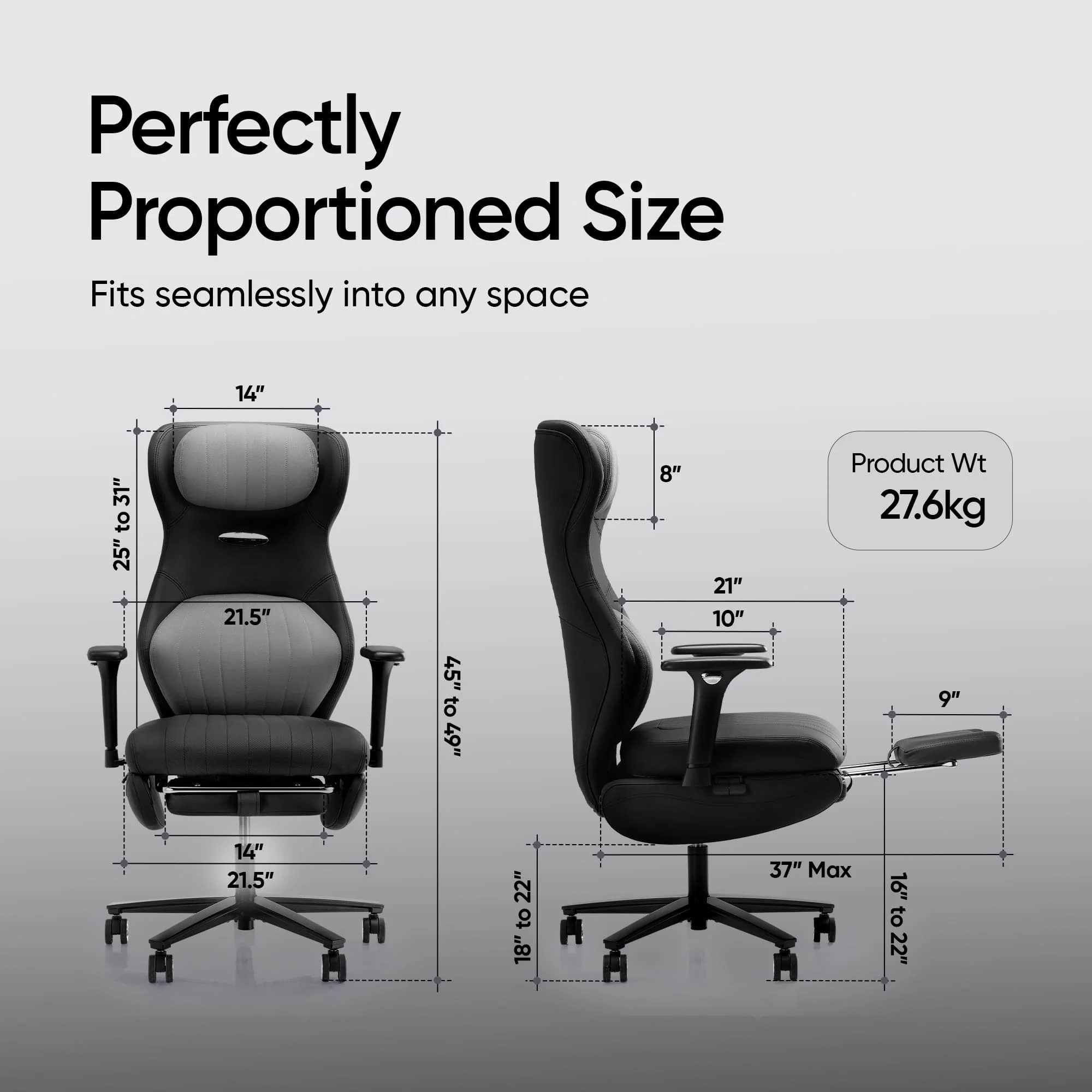 Frido ErgoLuxe Executive Chair - Image 22