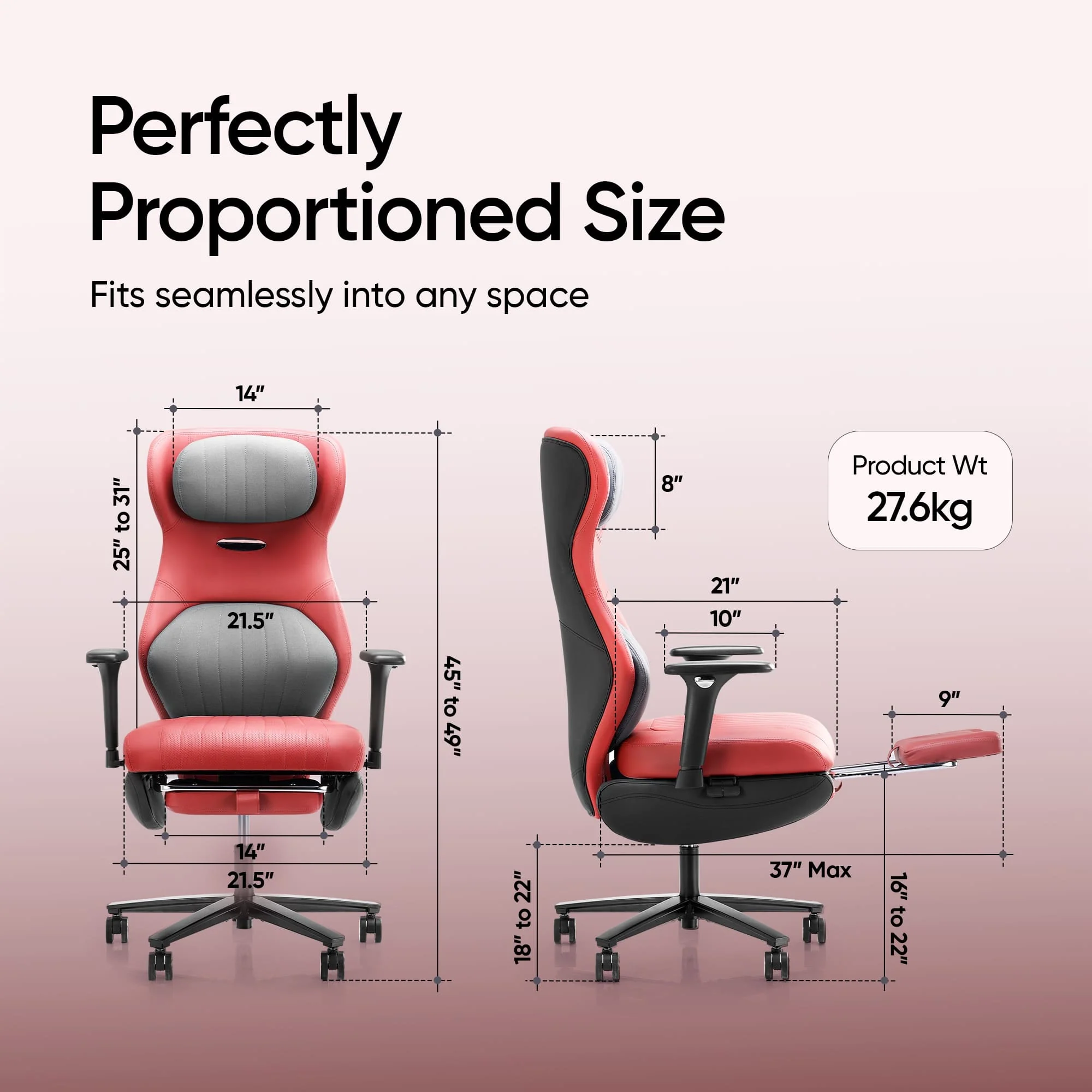 Frido ErgoLuxe Executive Chair - Image 33