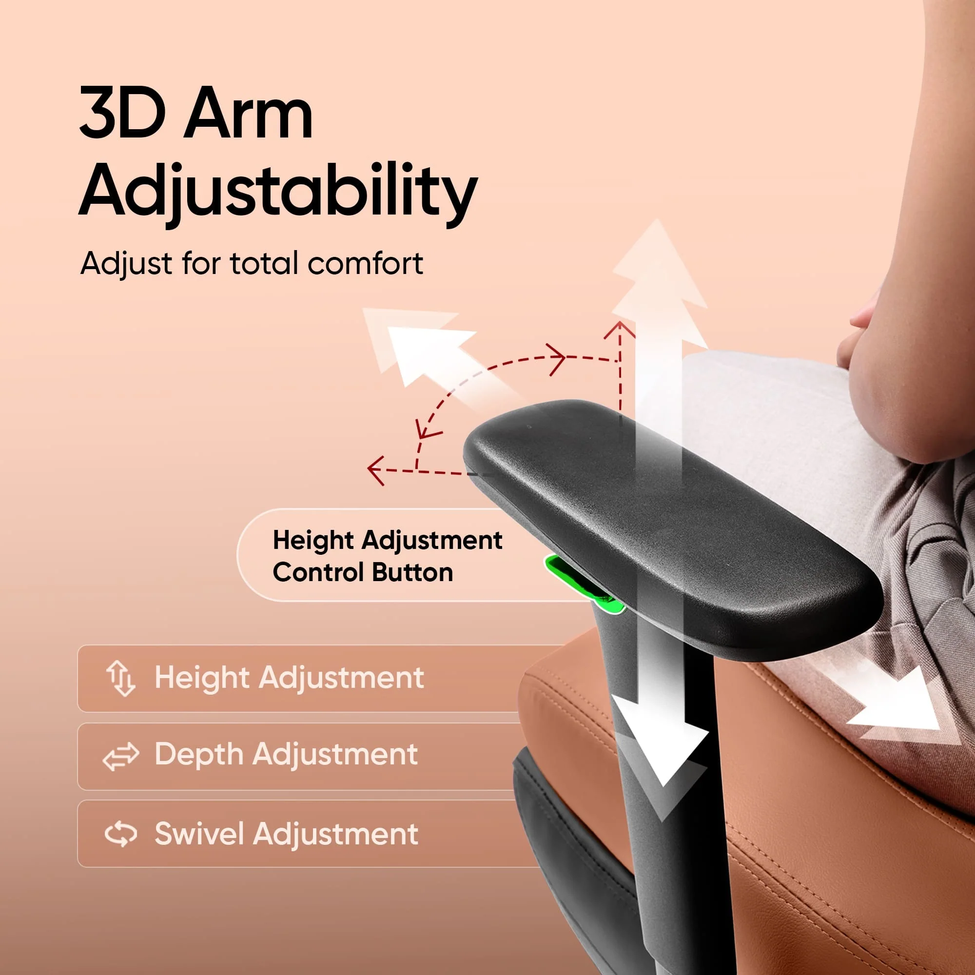 Frido ErgoLuxe Executive Chair - Image 9