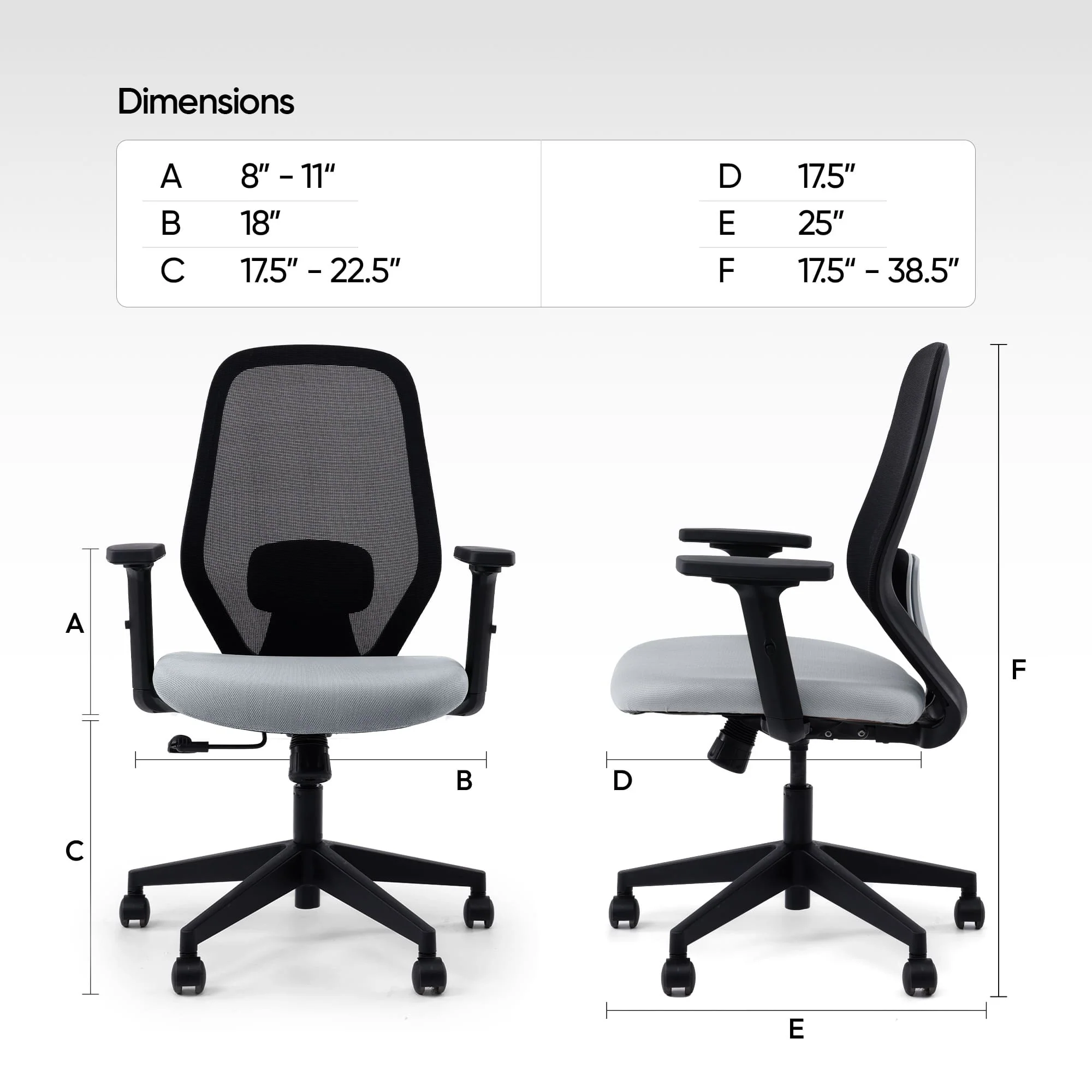 Frido Glide Ergo Chair - Image 17