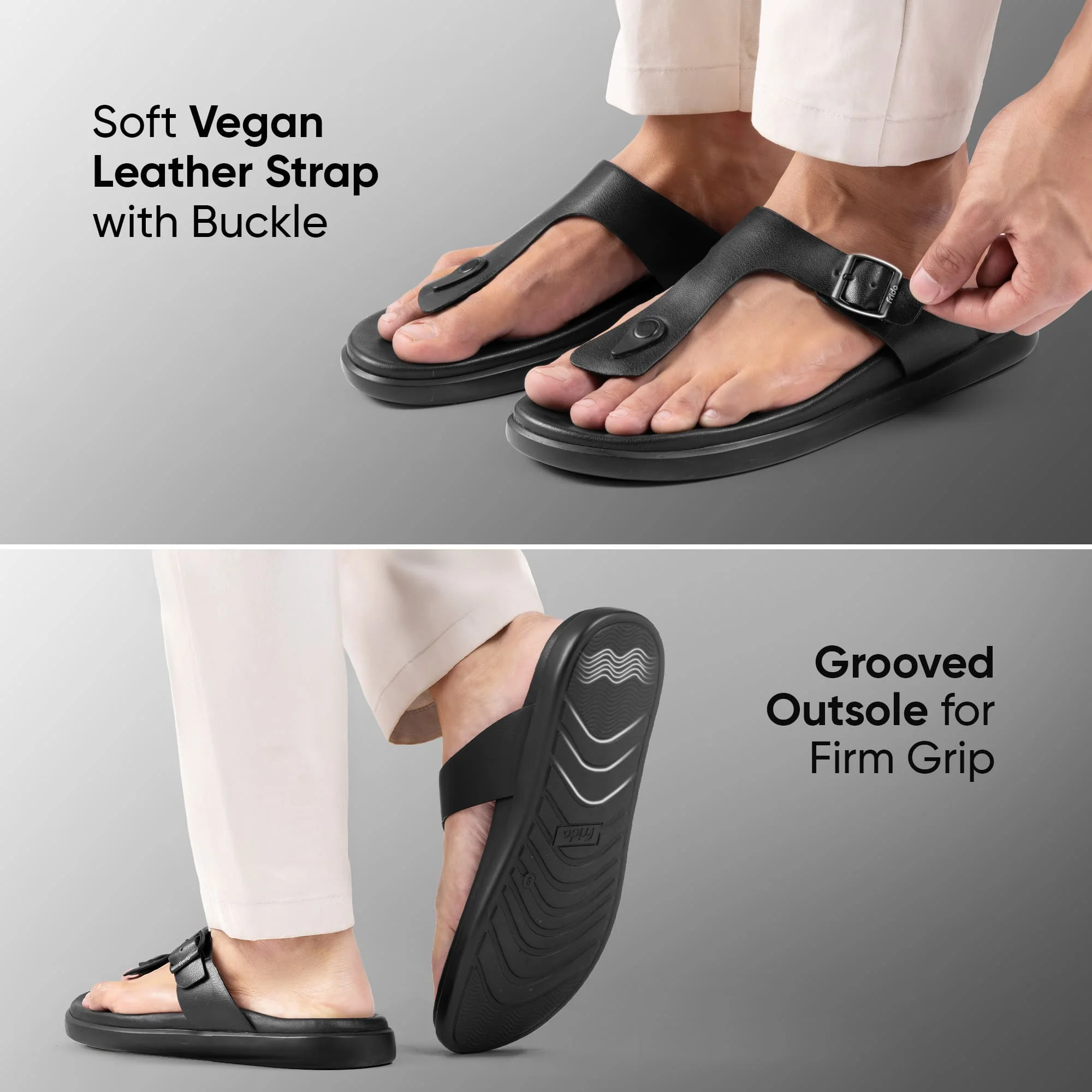 Frido Men's Cloud Comfort Sandal - Image 9