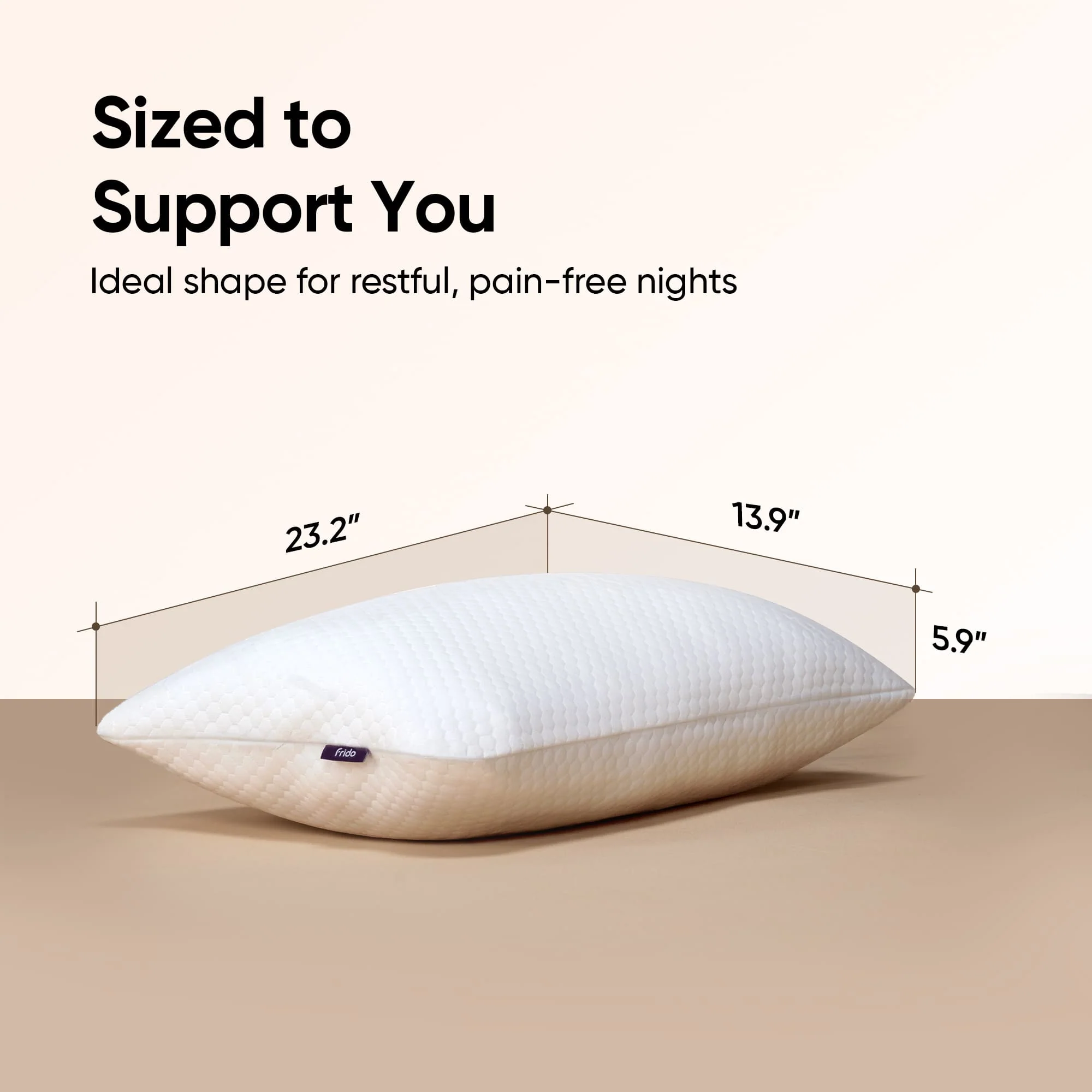 Frido Ortho Memory Foam Pillow - Image 6