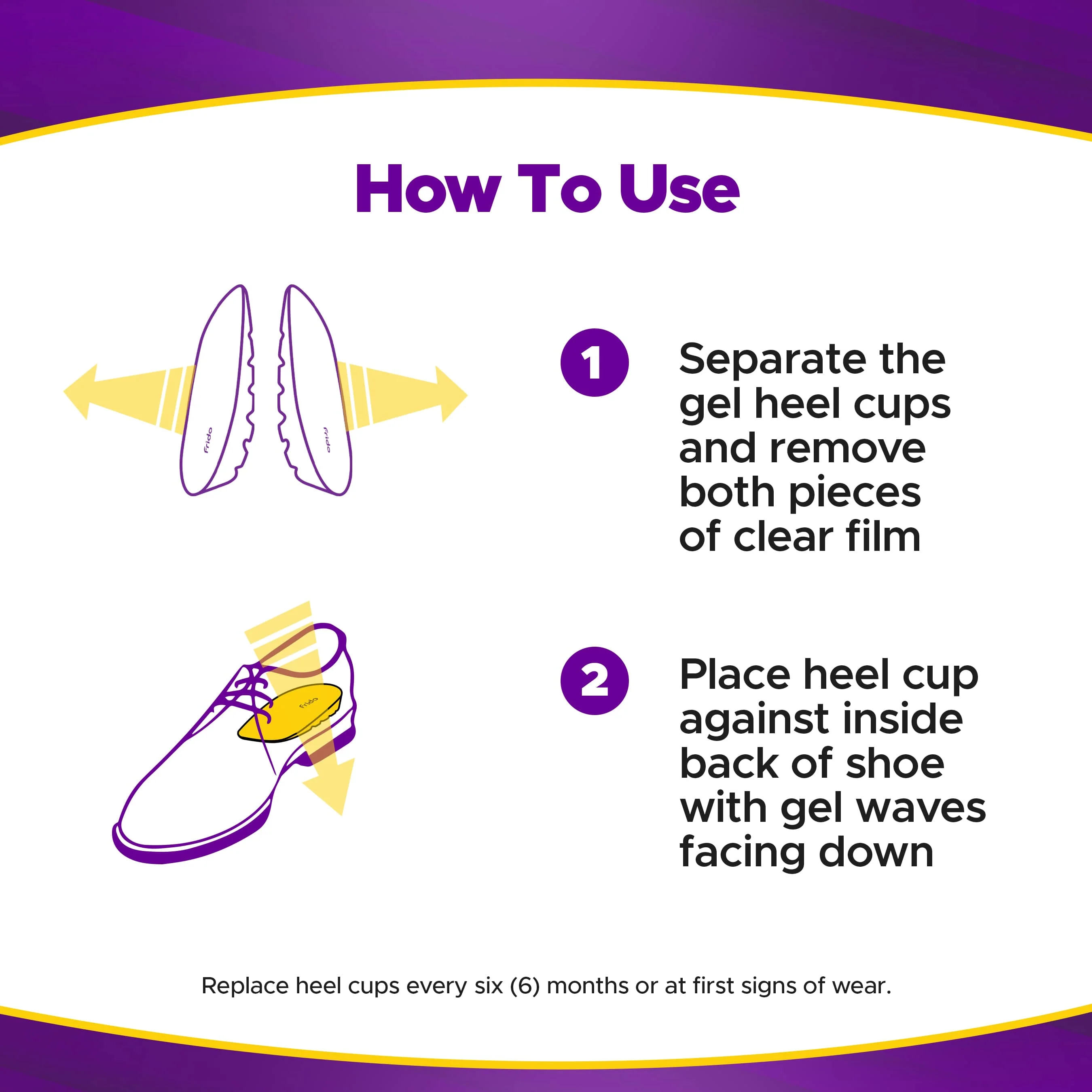 Frido Orthopedic Heel Pad - Image 4