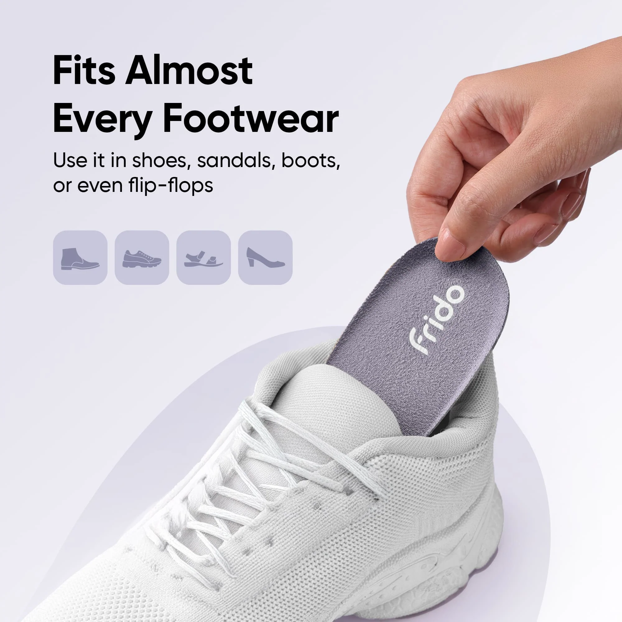 Frido Orthopedic Heel Pad Pro Insole - Image 15