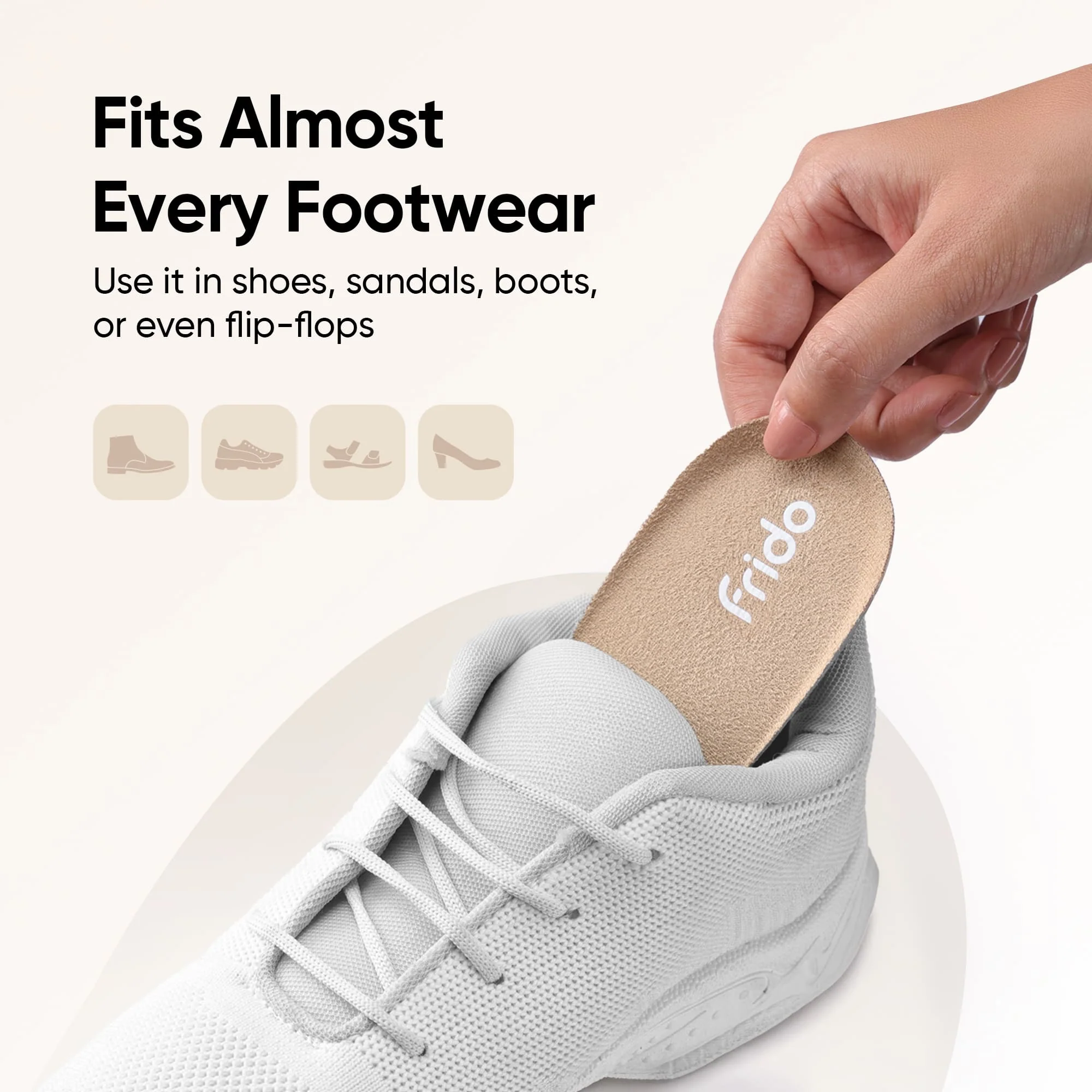 Frido Orthopedic Heel Pad Pro Insole - Image 6