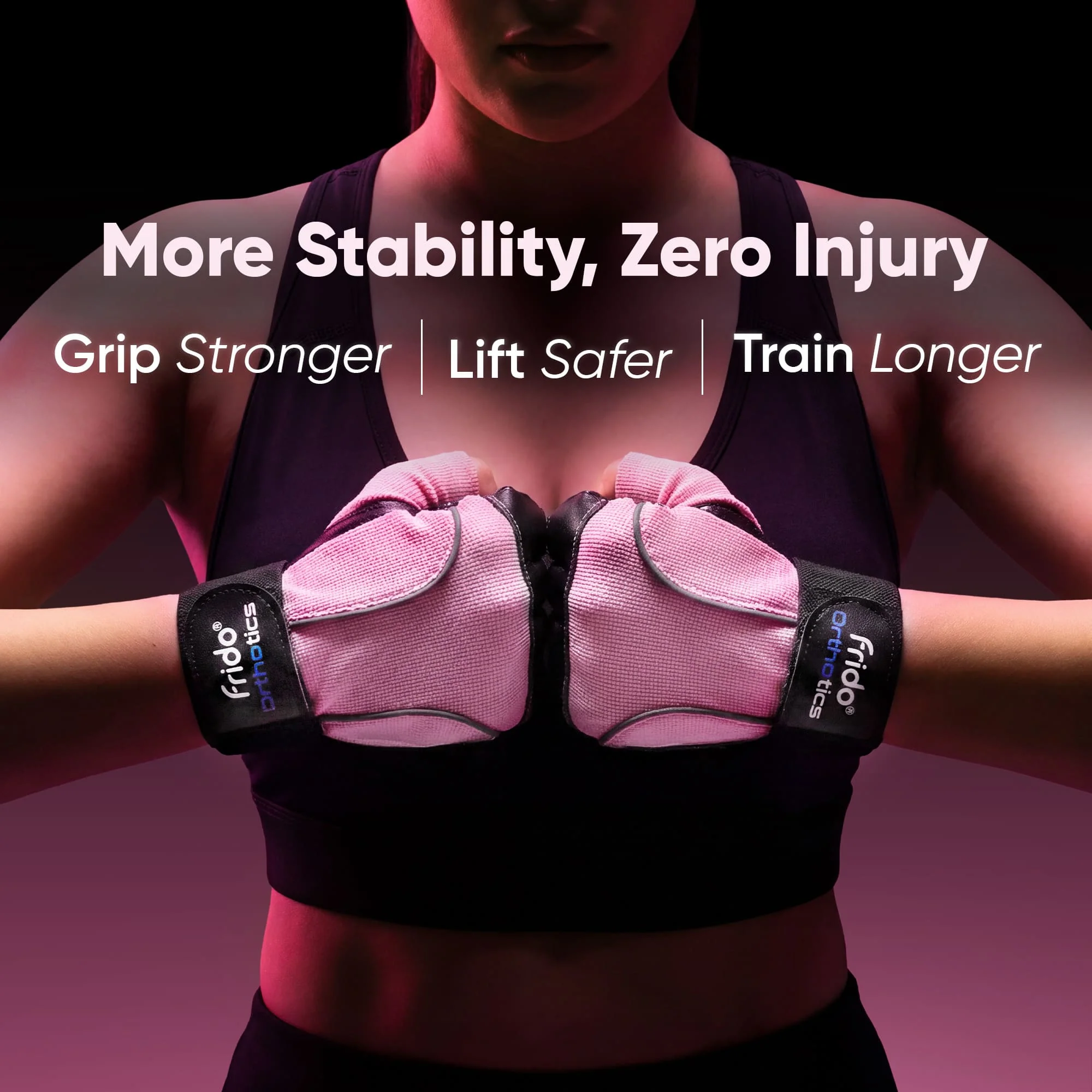 Frido Orthotics Comfort Gym Gloves - Image 12