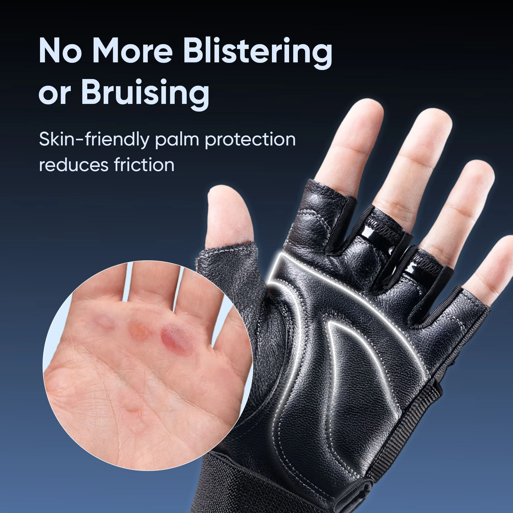 Frido Orthotics Comfort Gym Gloves - Image 23