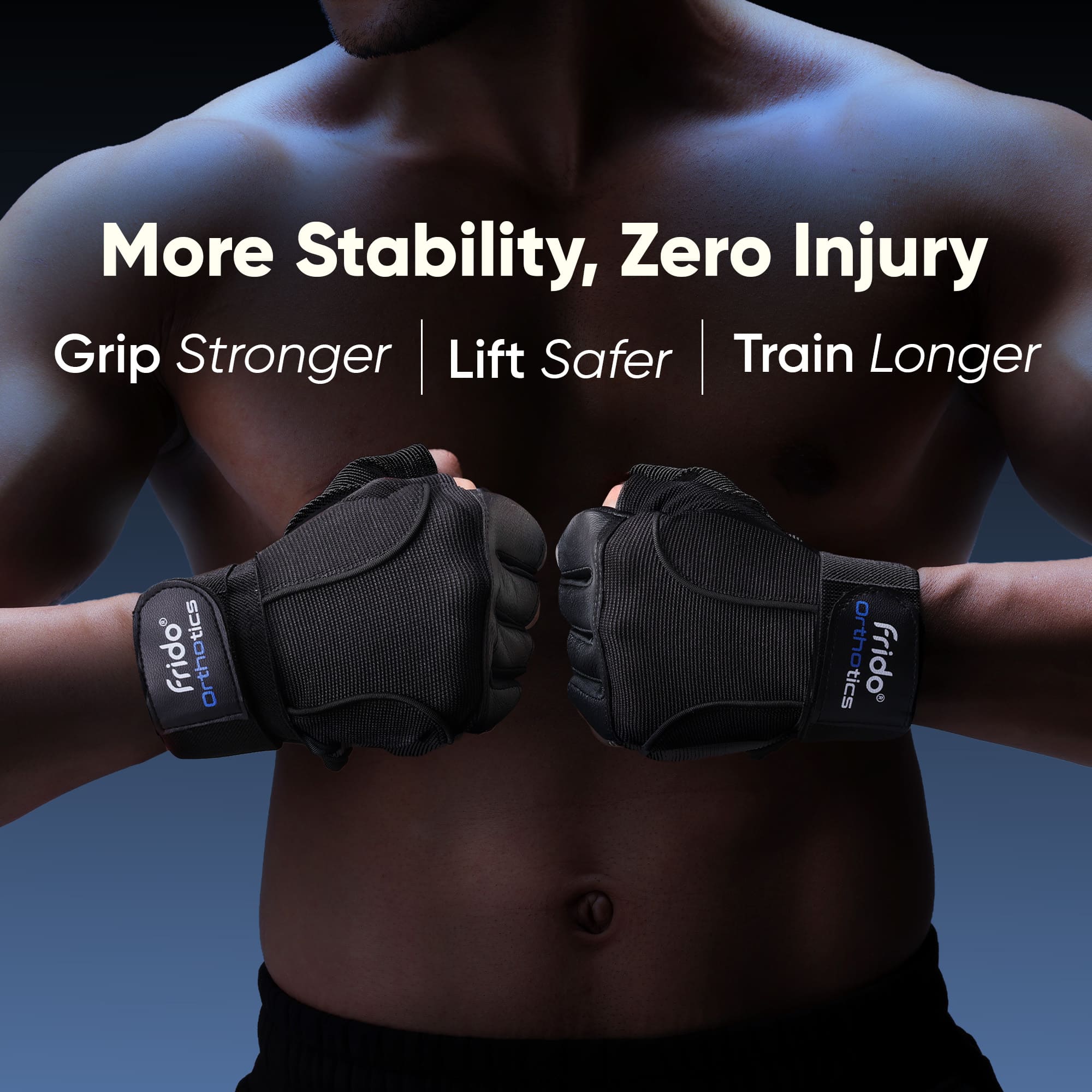 Frido Orthotics Comfort Gym Gloves - Image 24