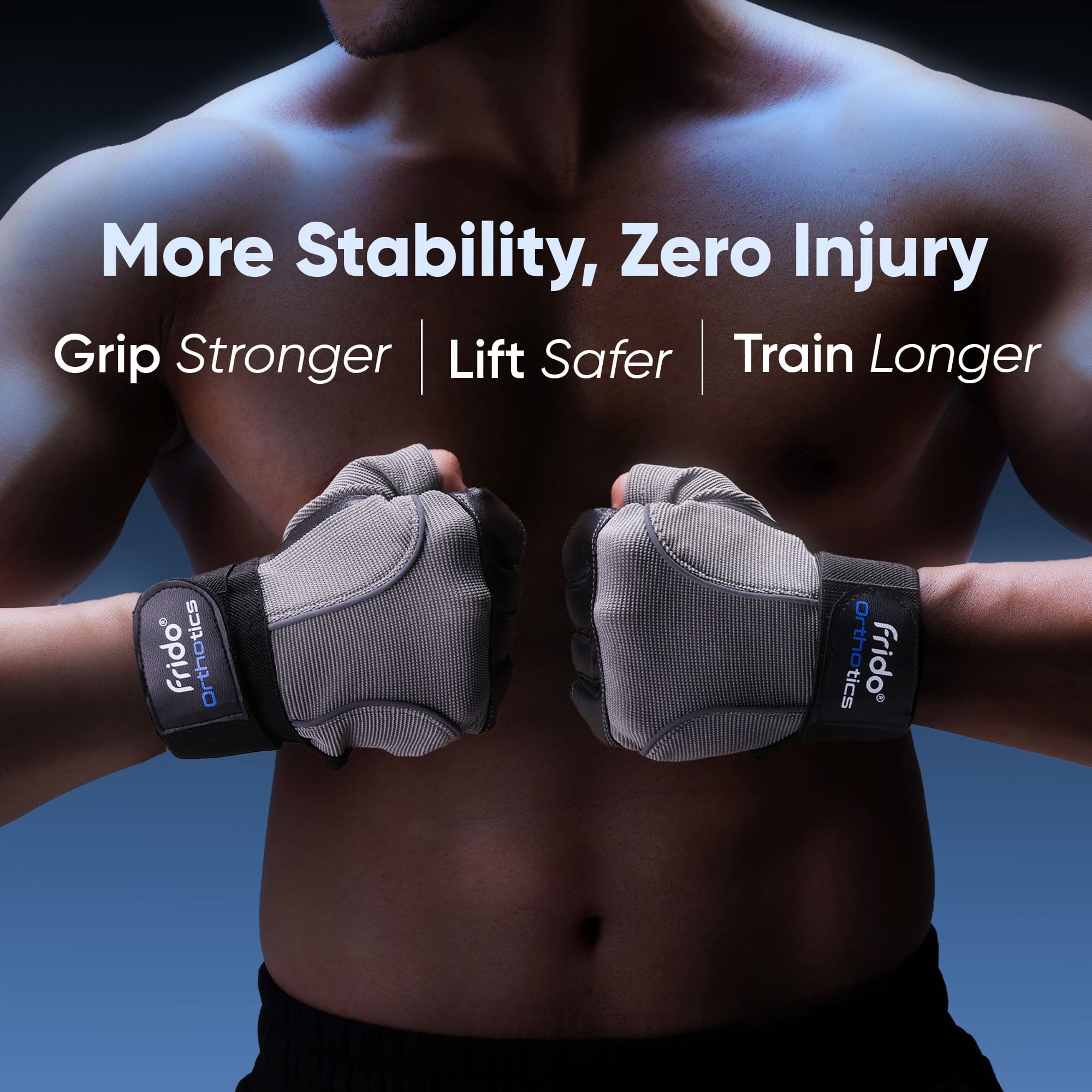 Frido Orthotics Comfort Gym Gloves - Image 35