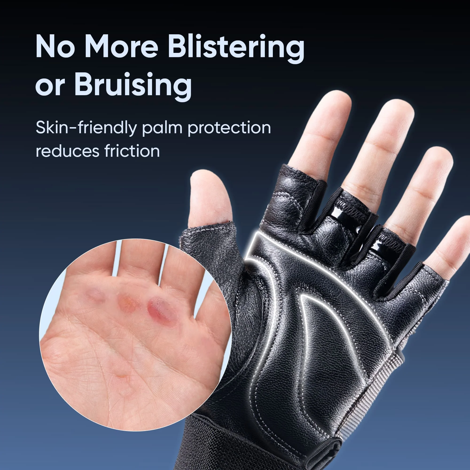 Frido Orthotics Comfort Gym Gloves - Image 38
