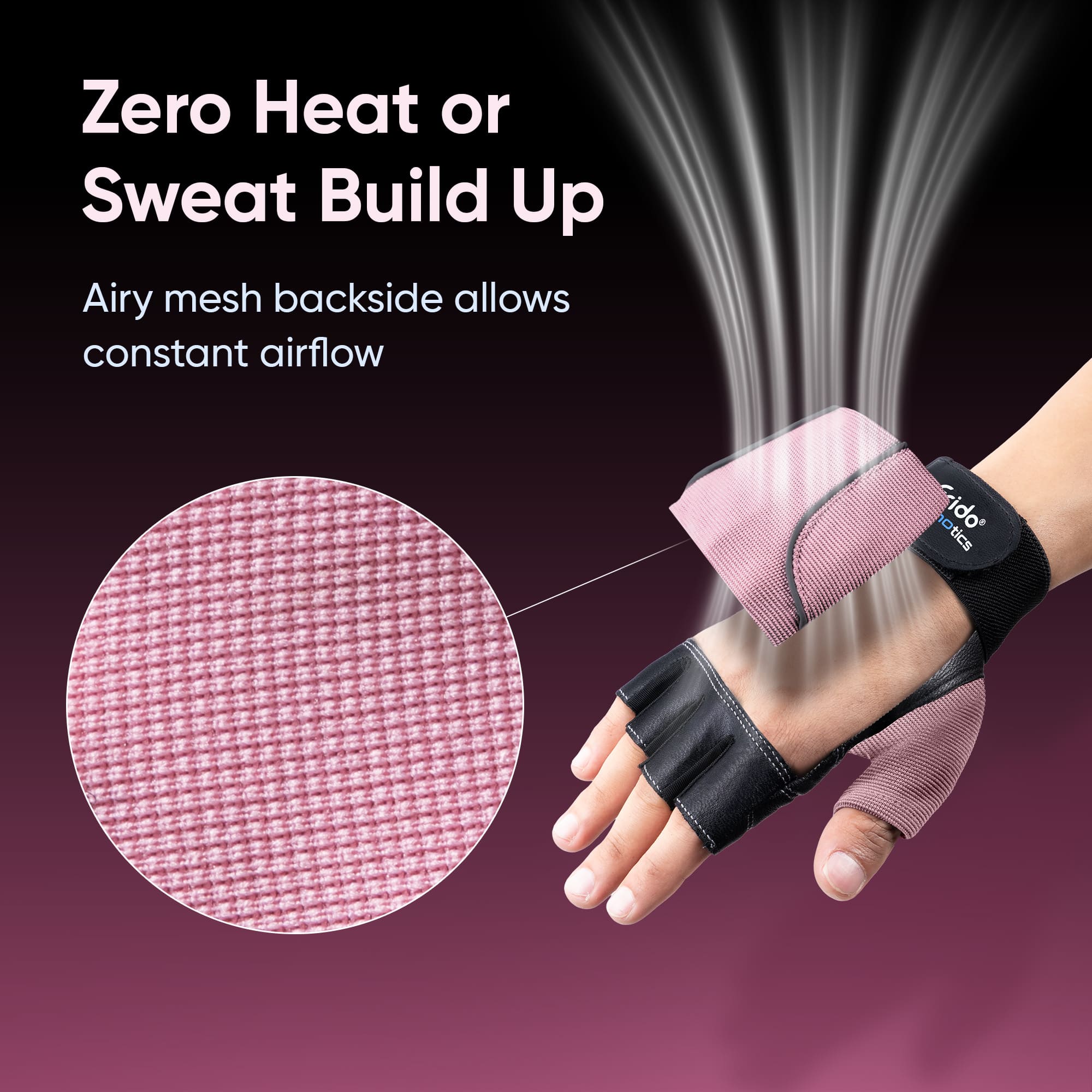 Frido Orthotics Comfort Gym Gloves - Image 8