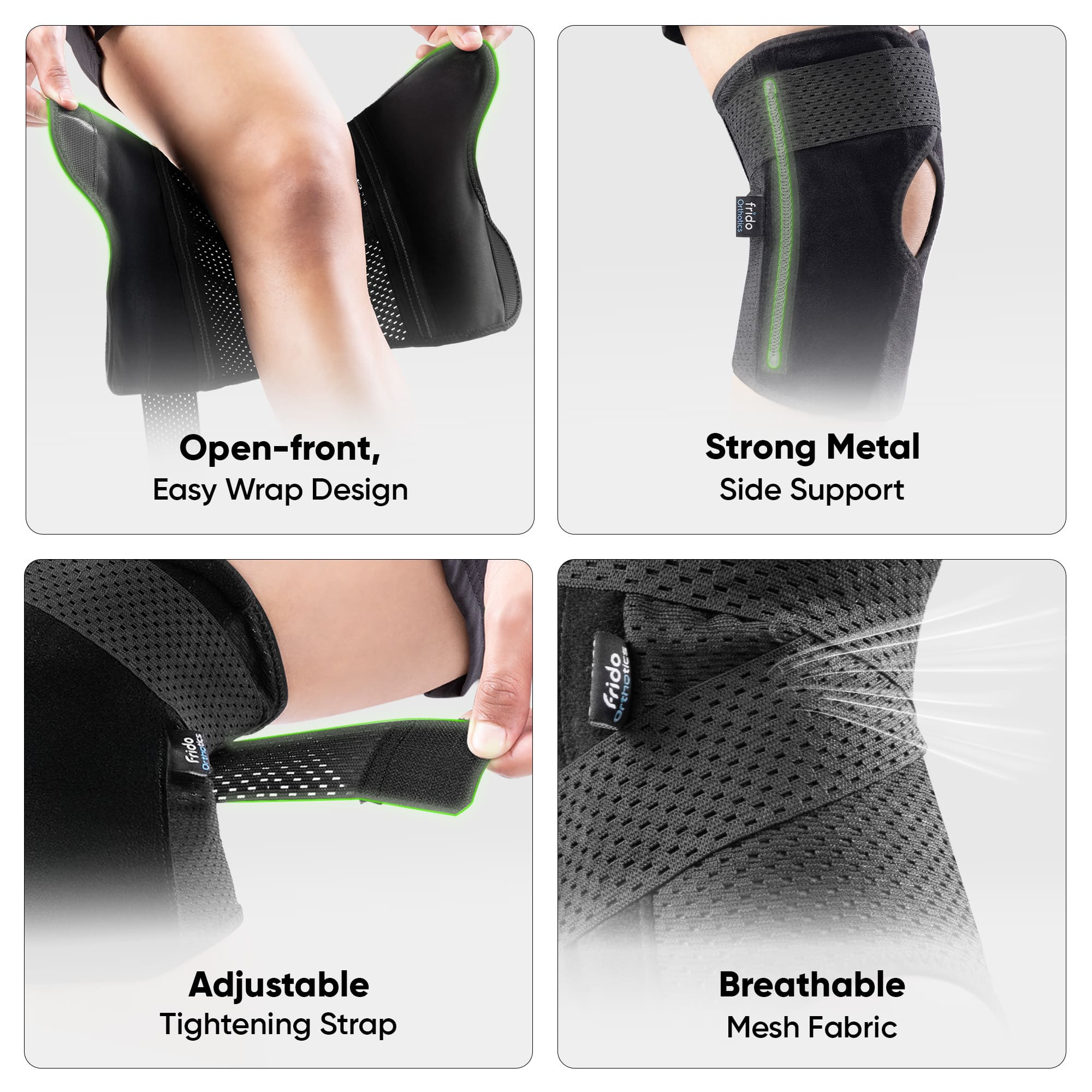 Frido Orthotics Knee Support Wrap - Image 10