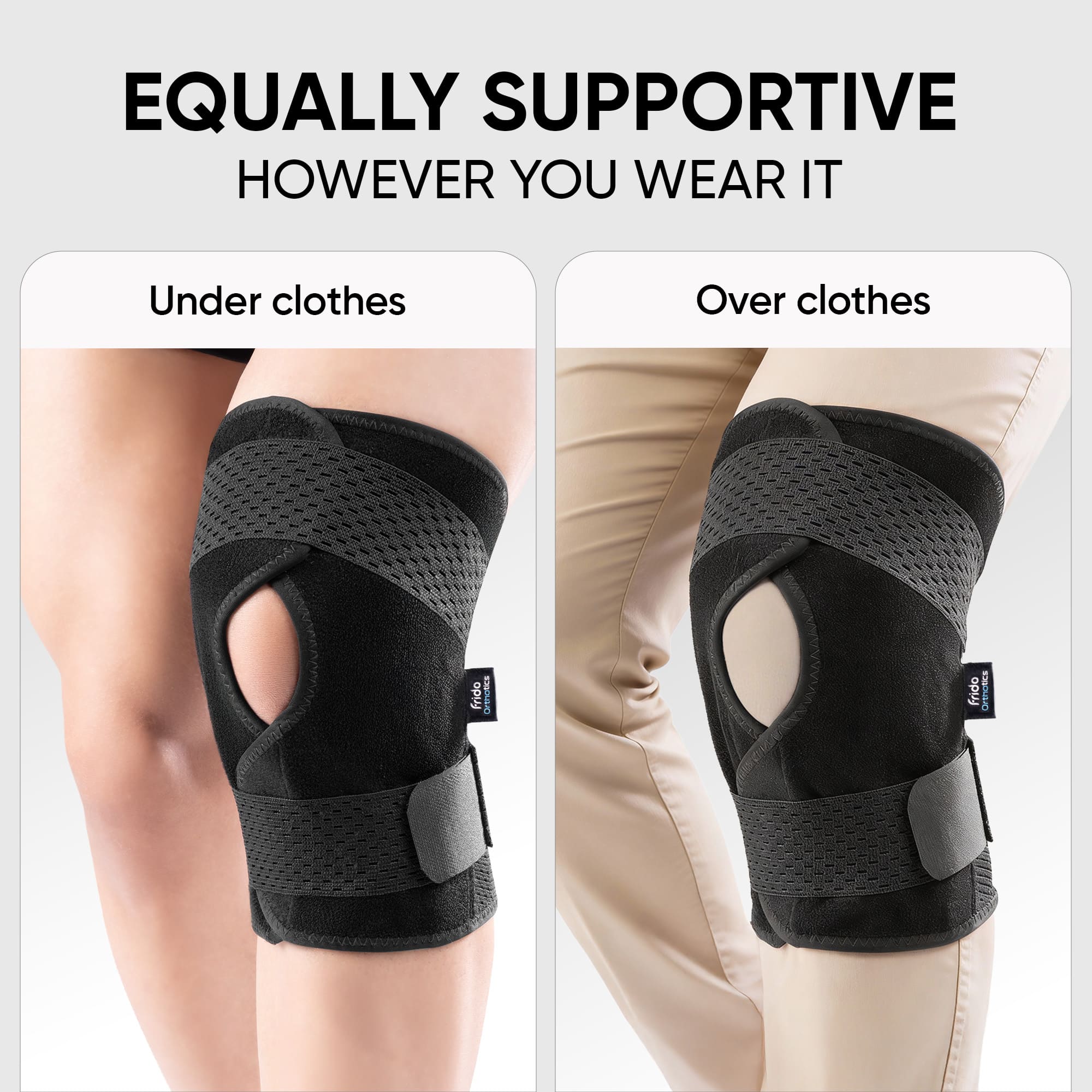 Frido Orthotics Knee Support Wrap - Image 3