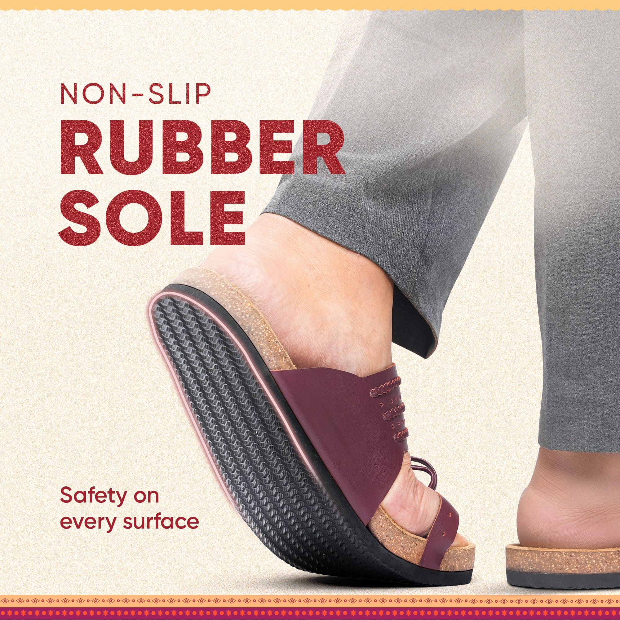 Frido Puneri Chappal - Men - Image 11