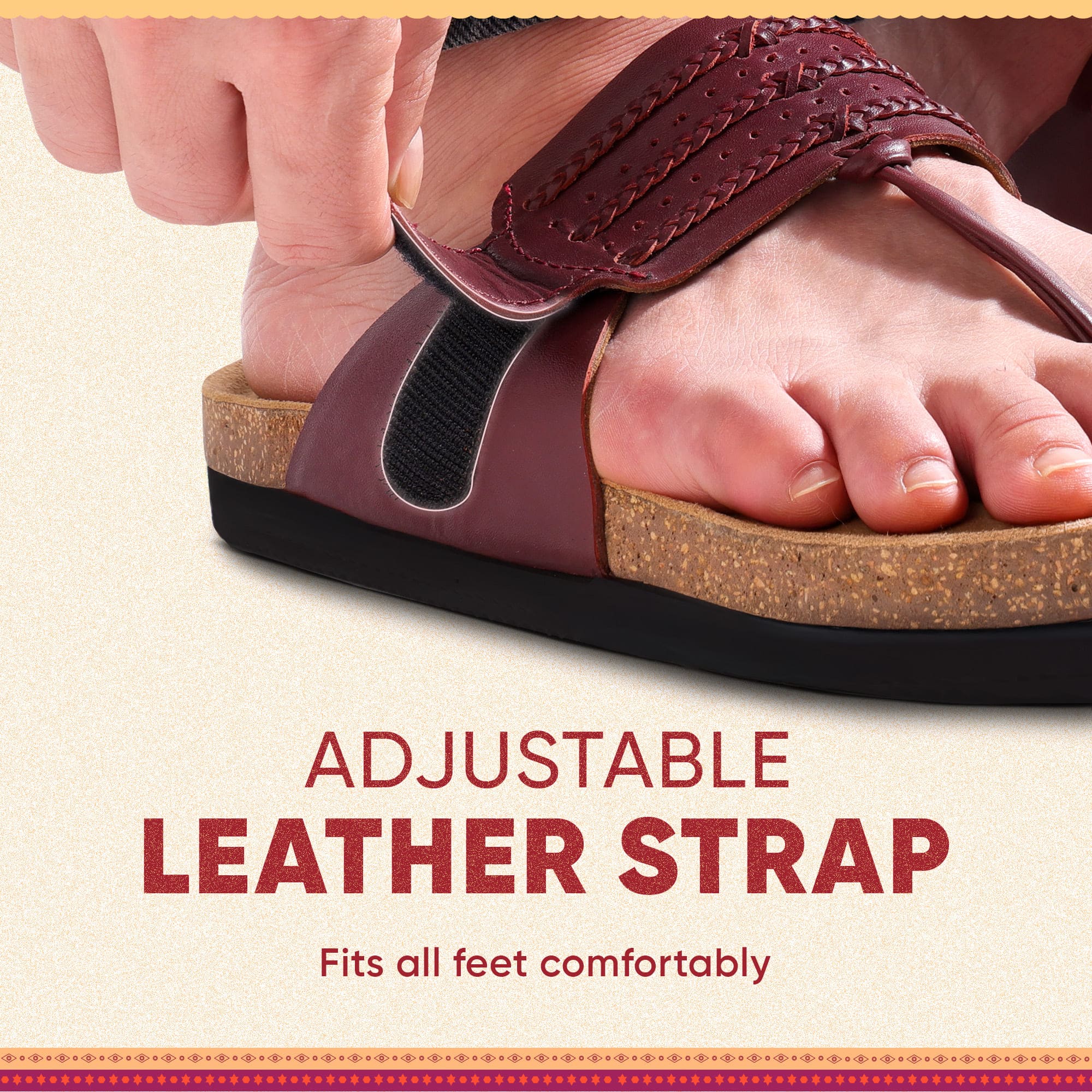 Frido Puneri Chappal - Men - Image 12