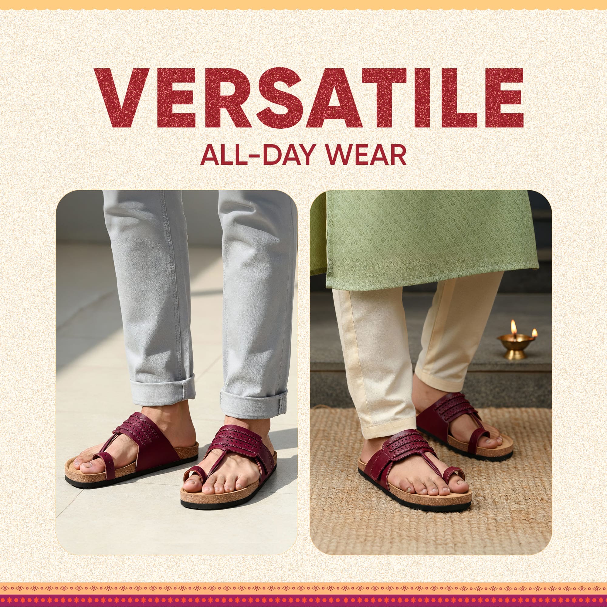 Frido Puneri Chappal - Men - Image 13