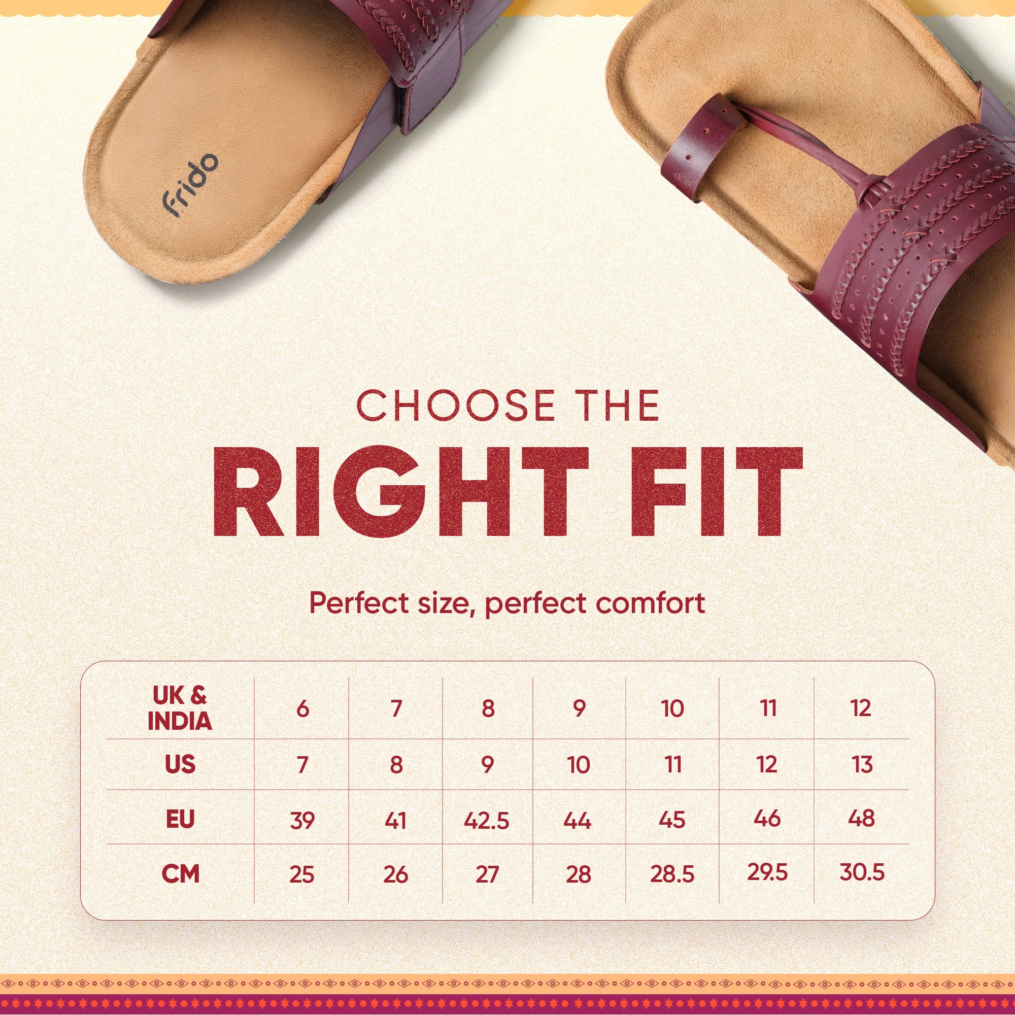 Frido Puneri Chappal - Men - Image 14