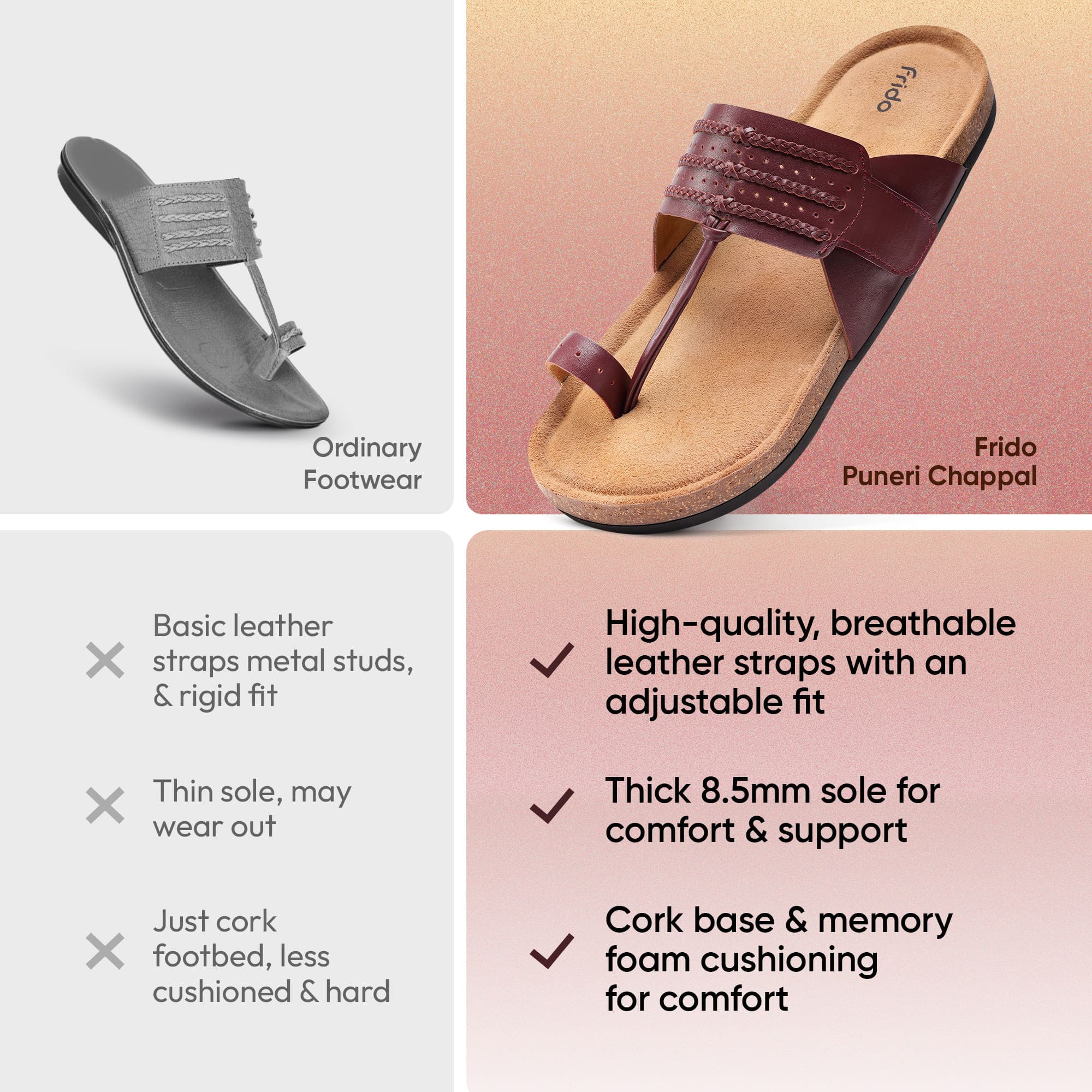 Frido Puneri Chappal - Men - Image 15