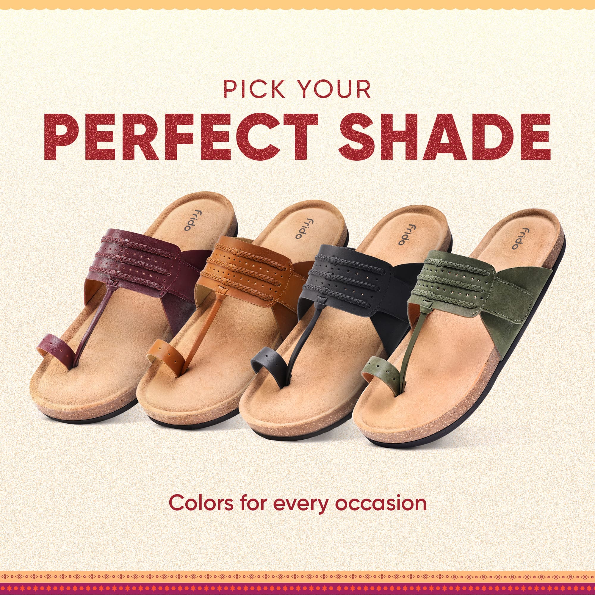 Frido Puneri Chappal - Men - Image 16