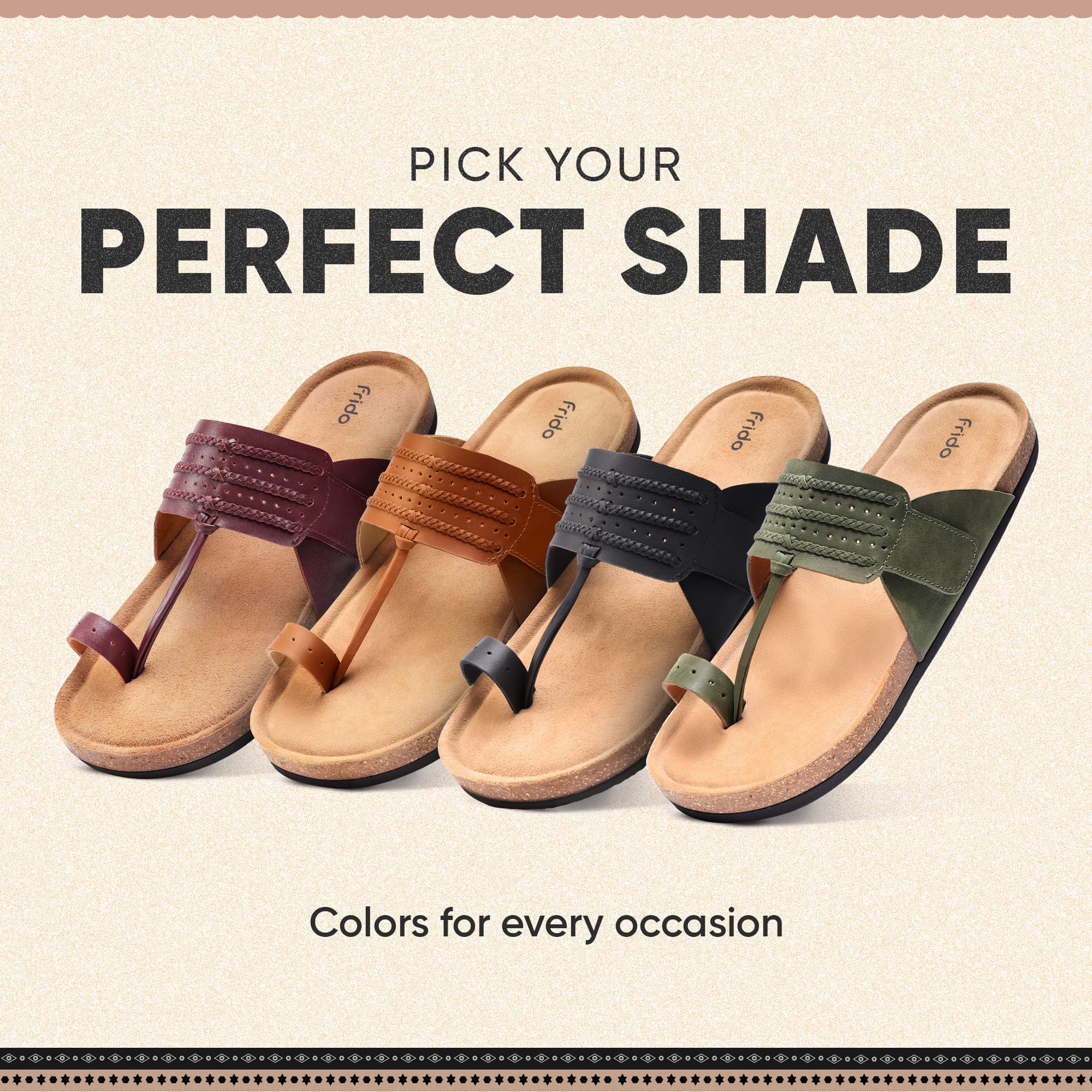 Frido Puneri Chappal - Men - Image 32