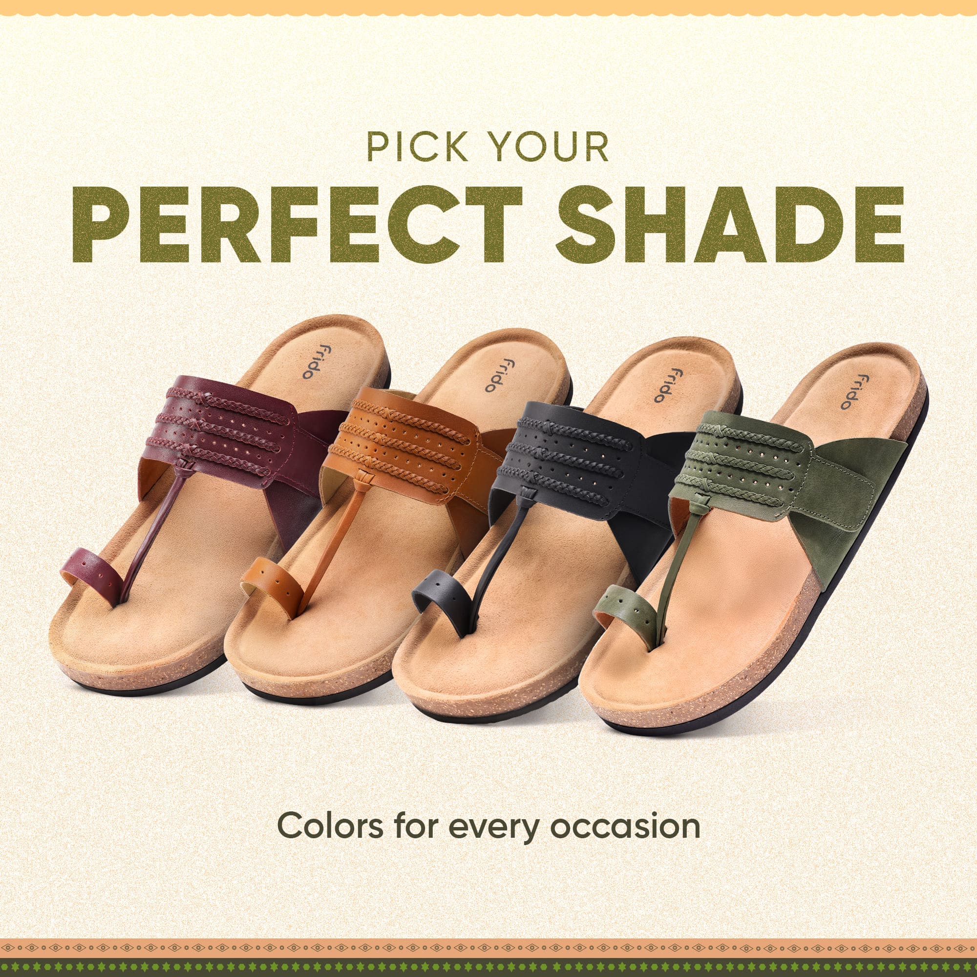 Frido Puneri Chappal - Men - Image 48